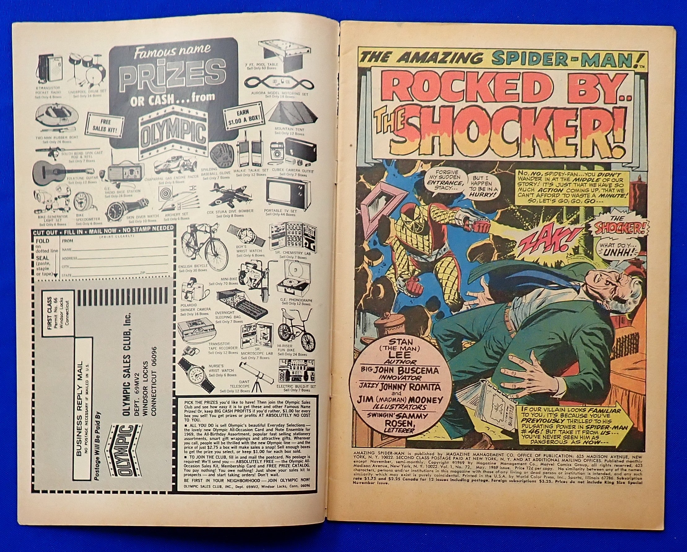 Amazing Spider-Man #72 (1969) - VG (4.0) - Silver Age Issue