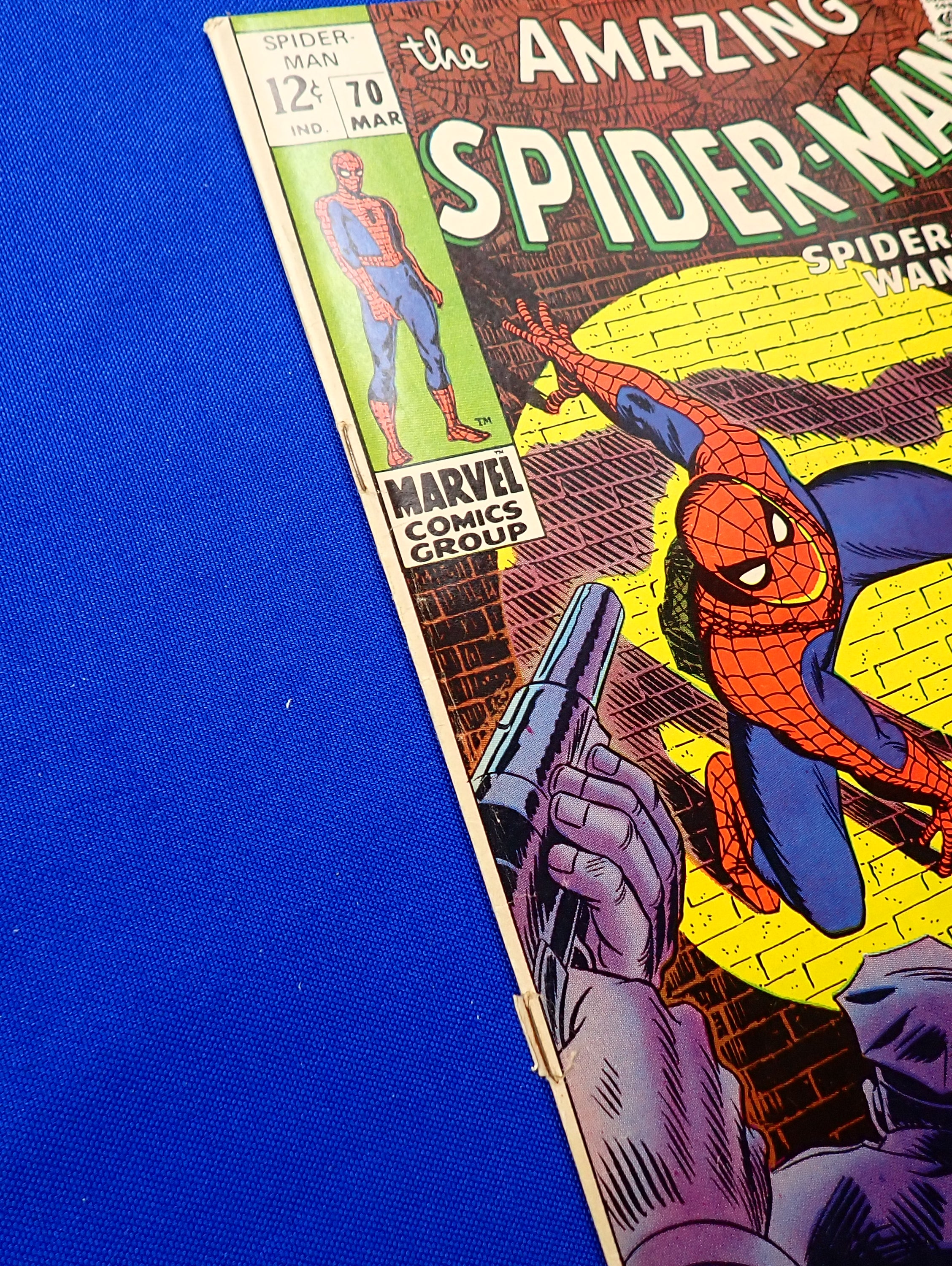 Amazing Spider-Man #70 (1969) - VG/FN (4.5-5.0) - 1st Cameo, Vannessa Fisk