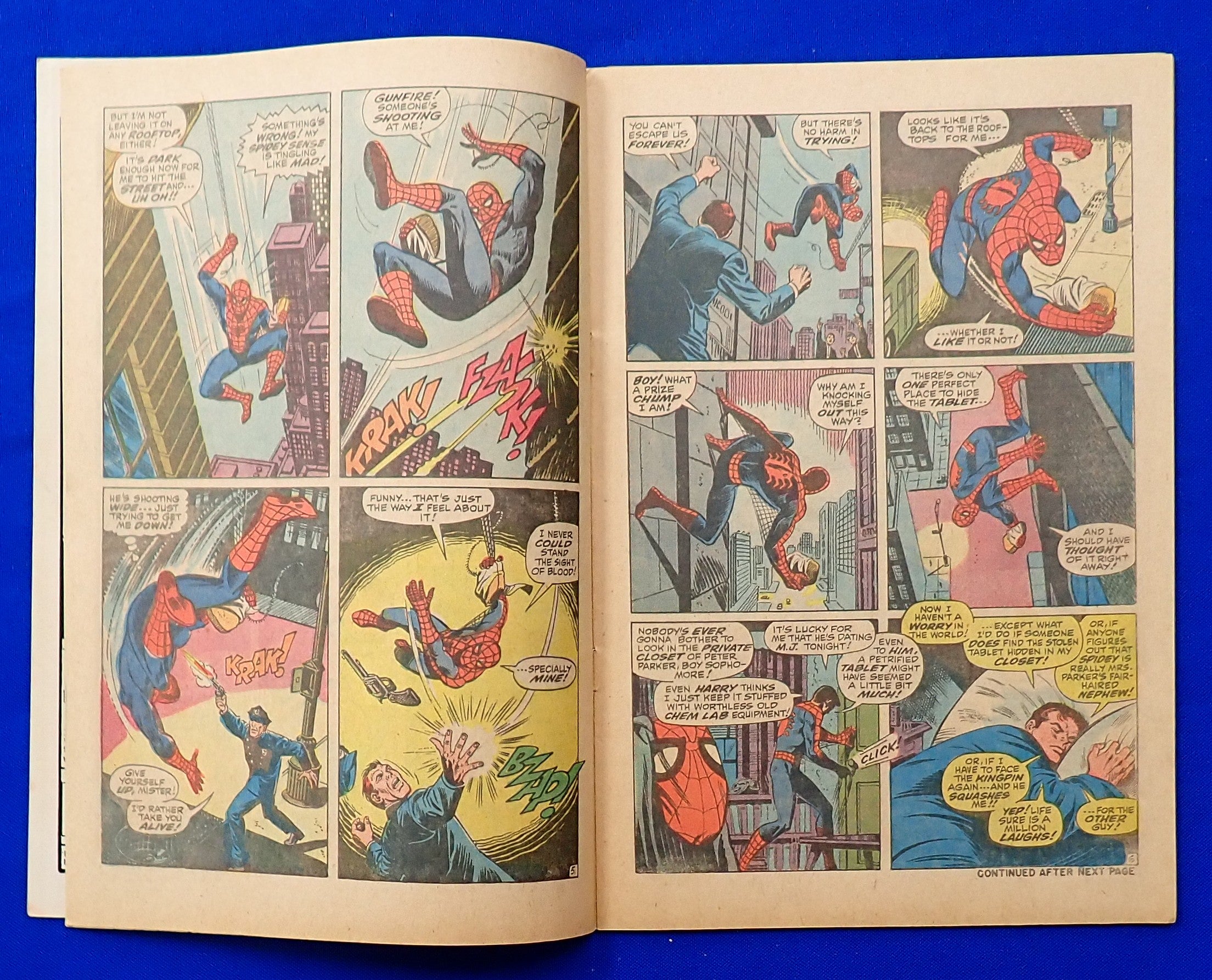 Amazing Spider-Man #70 (1969) - VG/FN (4.5-5.0) - 1st Cameo, Vannessa Fisk