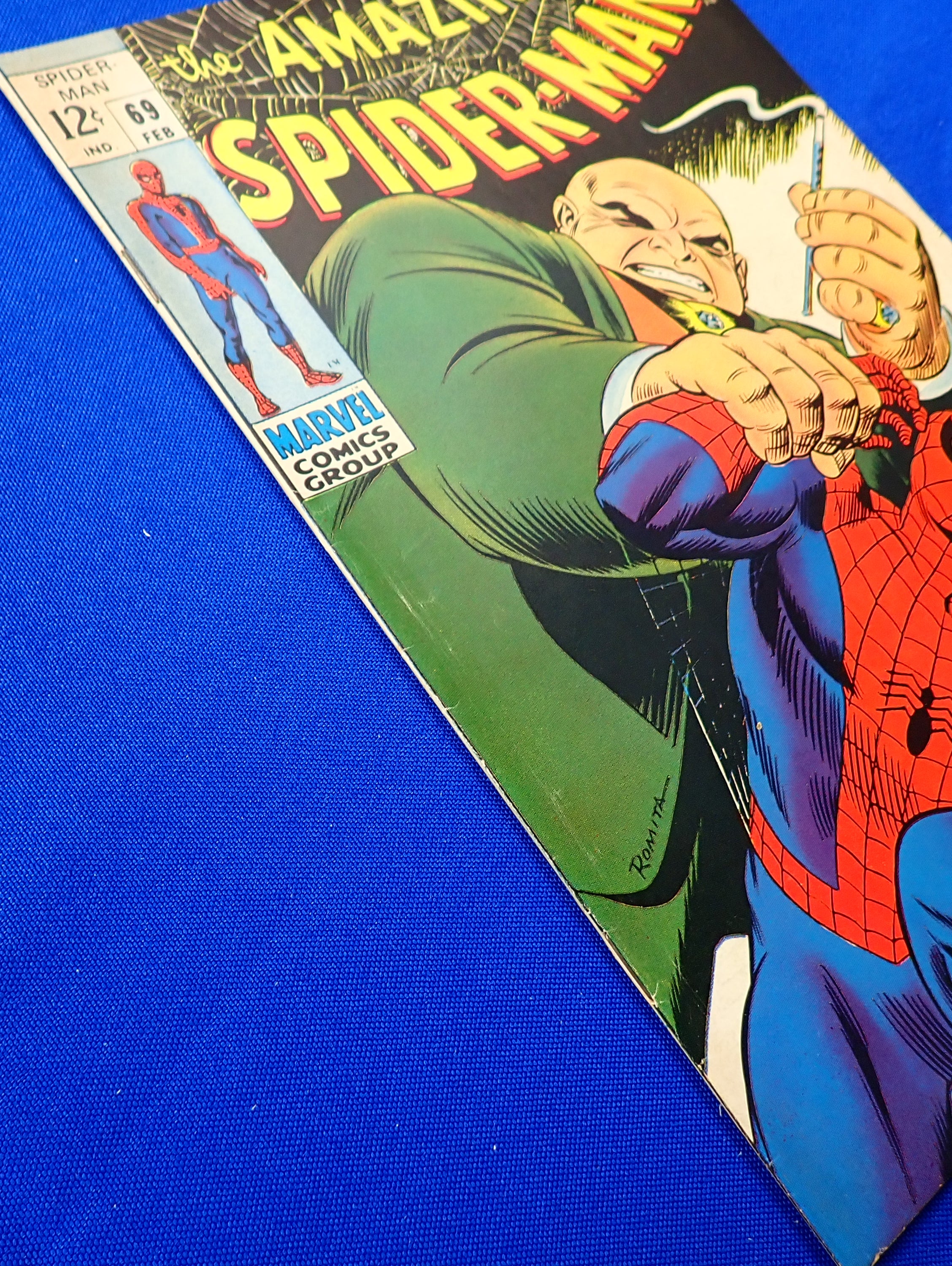 Amazing Spider-Man #69 (1969) - VG/FN (5.0-5.5) - 1st Mention of Vanessa Fisk