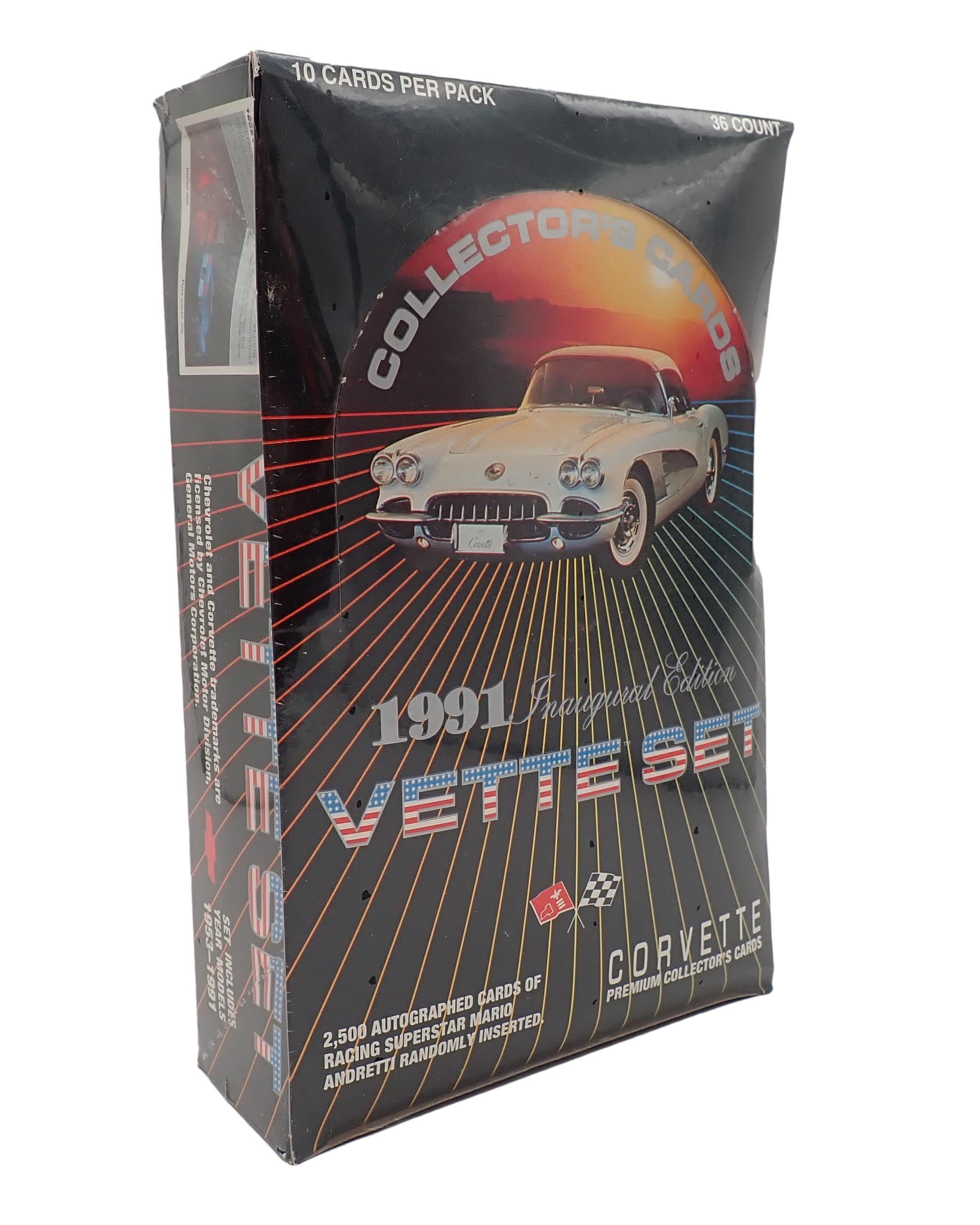 1991 Corvette "Inaugural Edition" Trading Cards - Sealed in Box