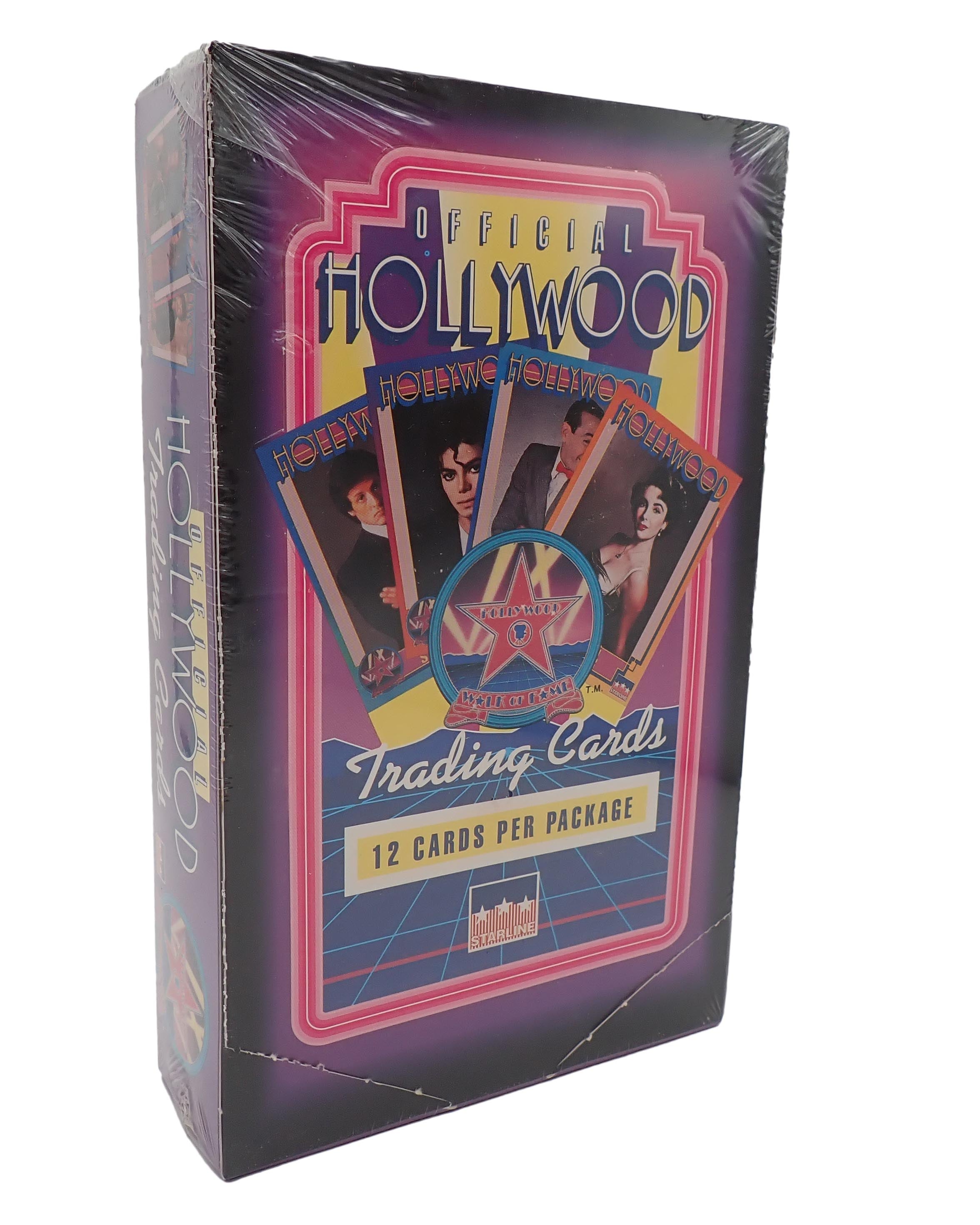 1991 Starline Official Hollywood Walk of Fame Trading Cards - Sealed in Box