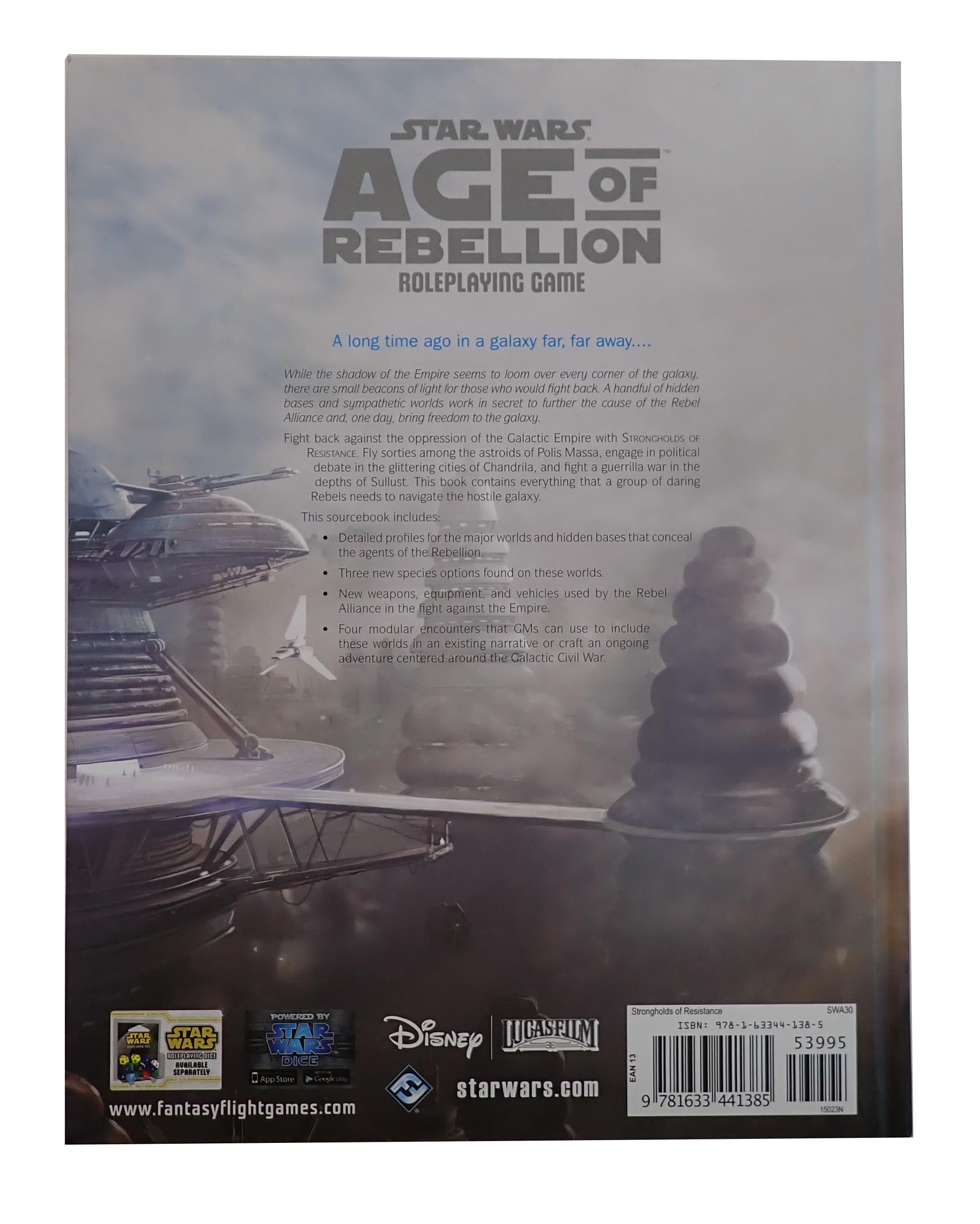 Strongholds of Resistance - Star Wars Age of Rebellion [Pre-Owned]