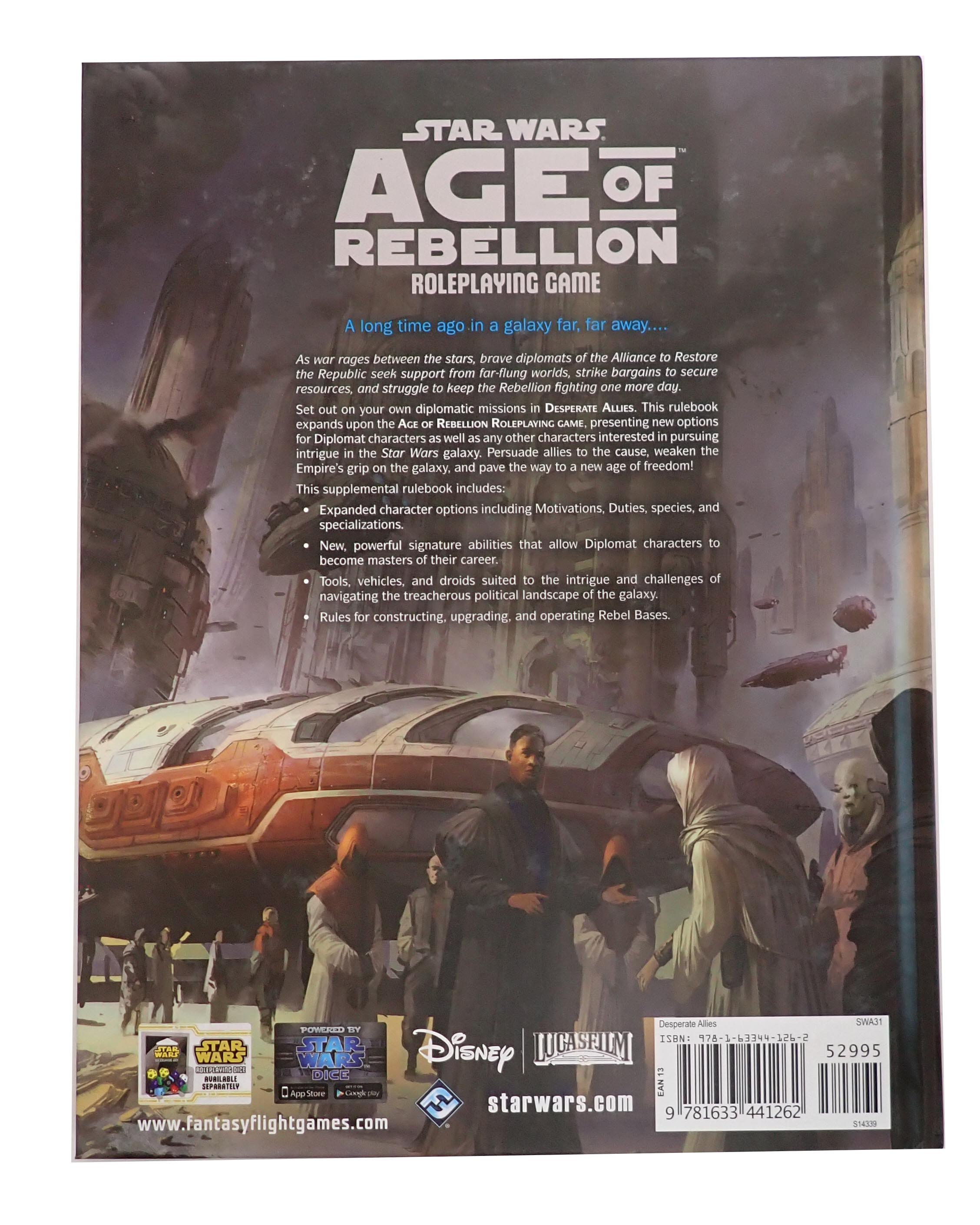 Desperate Allies - Star Wars Age of Rebellion [Pre-Owned]