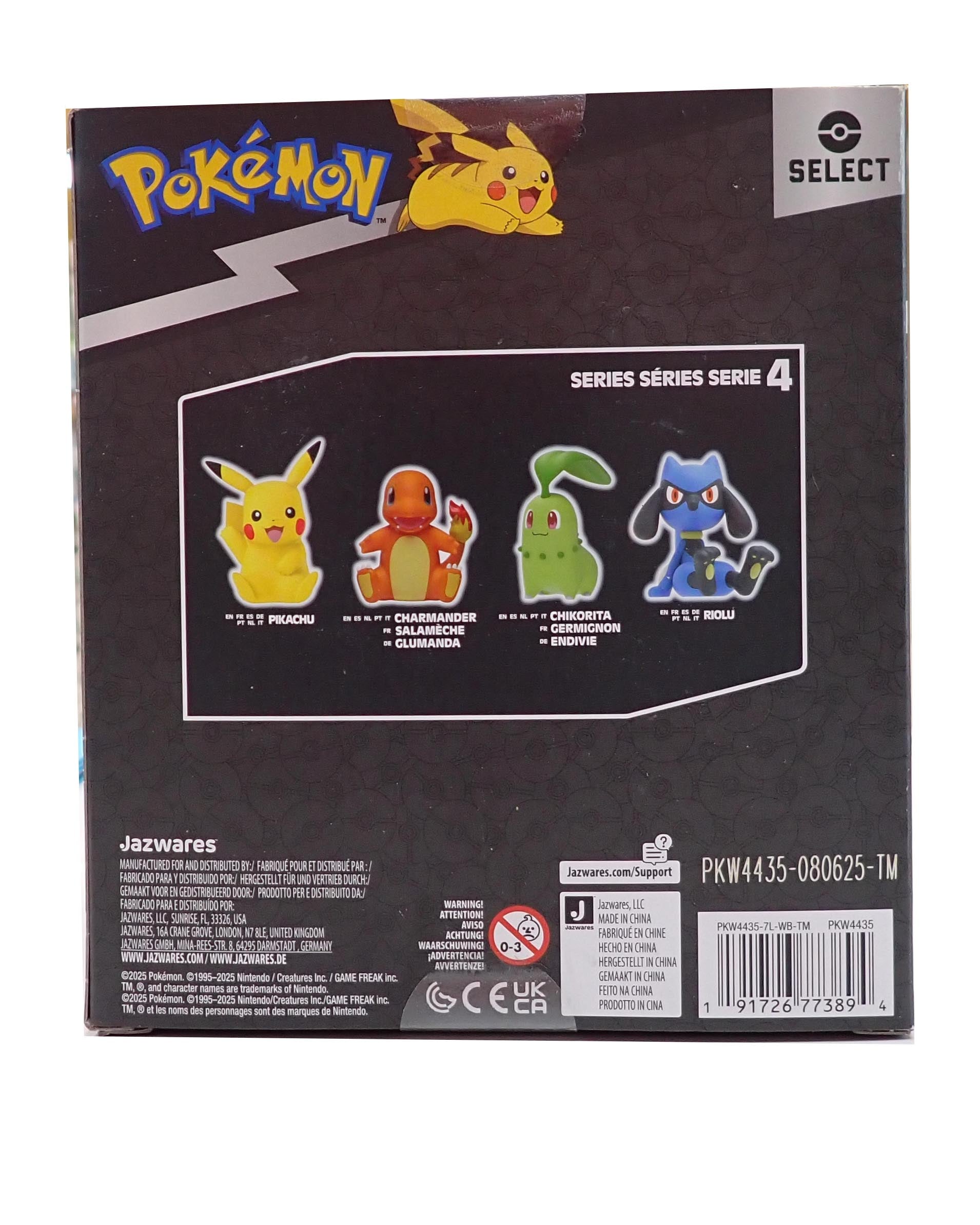 Pikachu Vinyl Figure - Pokemon Select