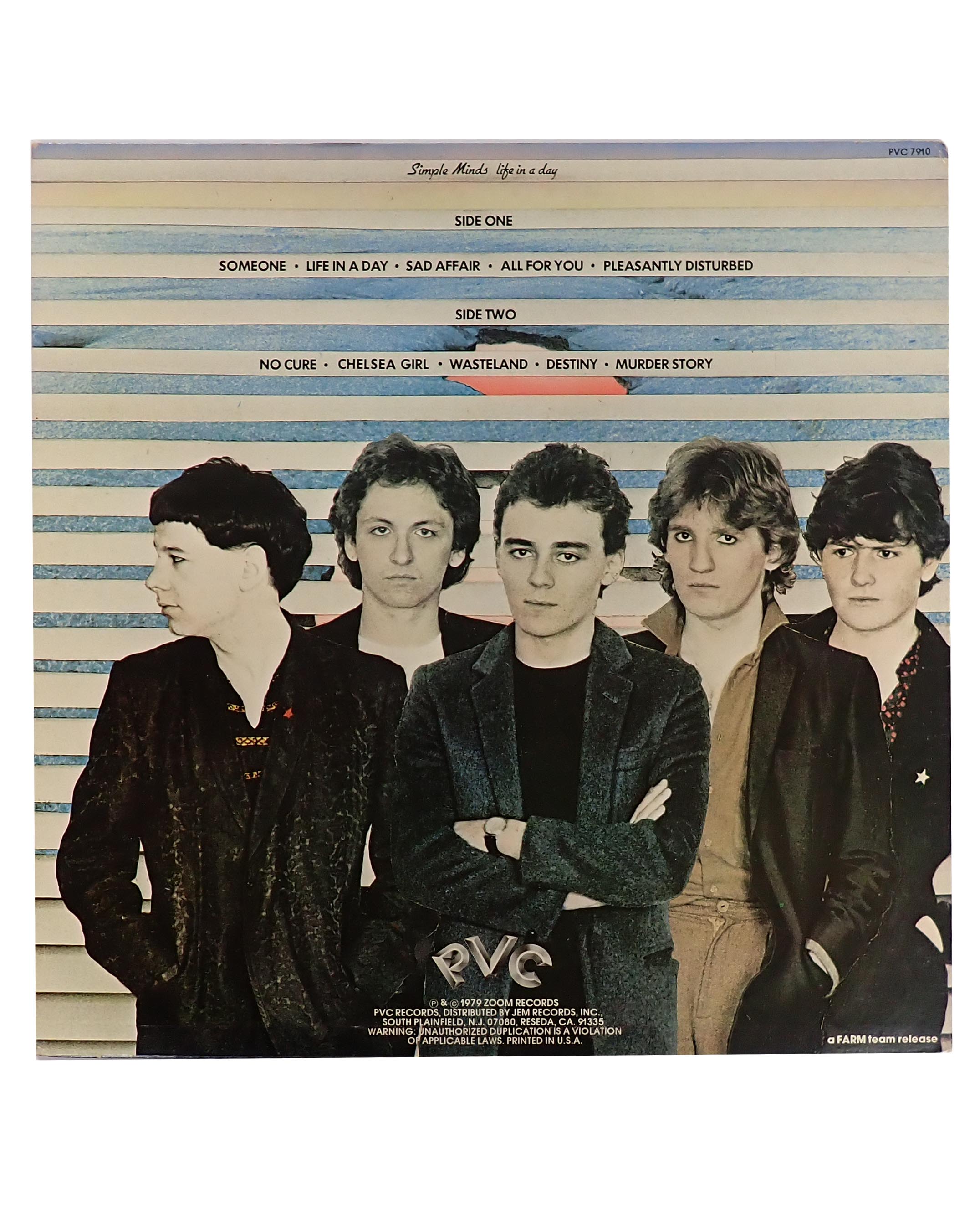 Simple Minds - Life in a Day - Vinyl
