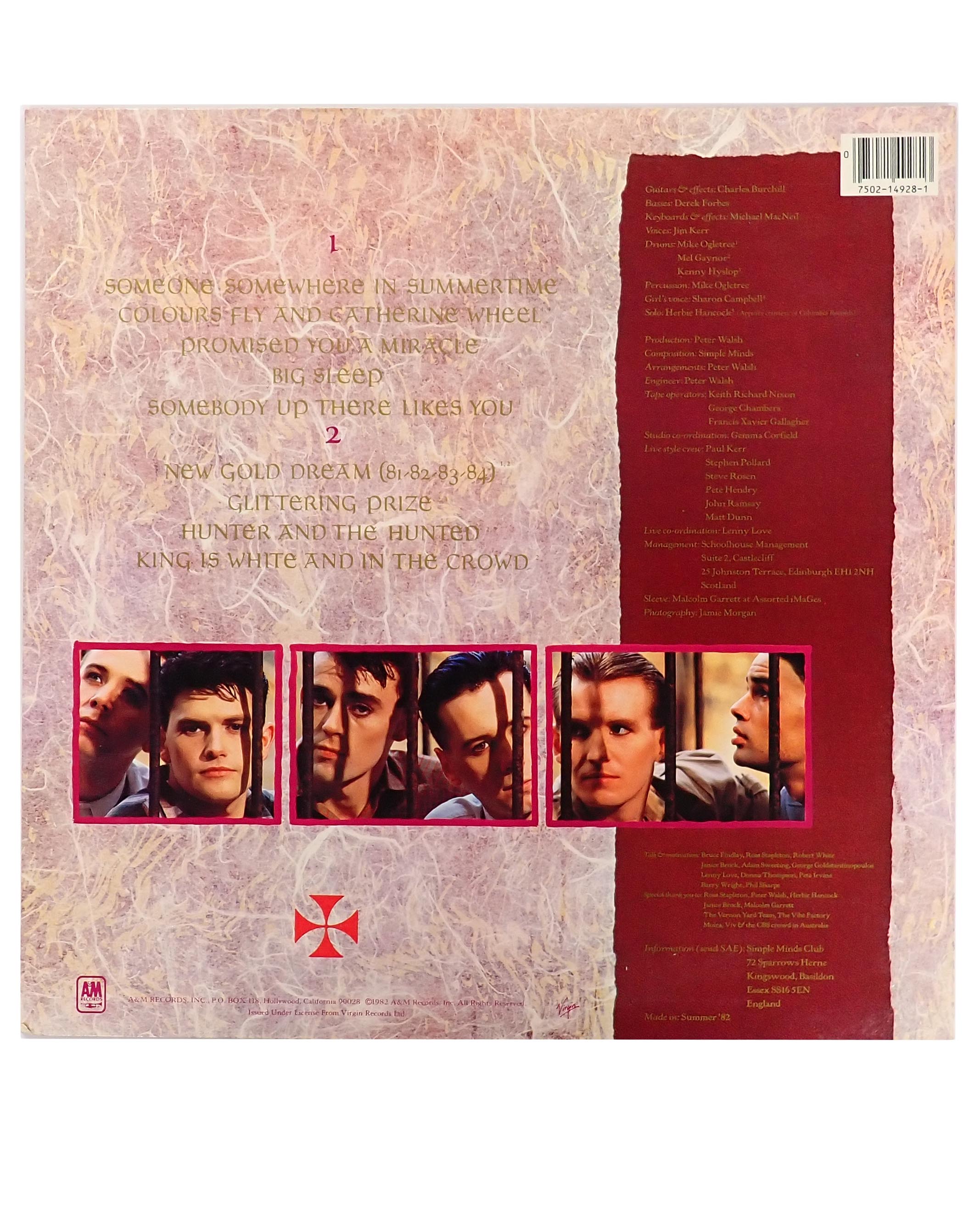 Simple Minds - New Gold Dream (Gold/Purple Marbled) - Vinyl