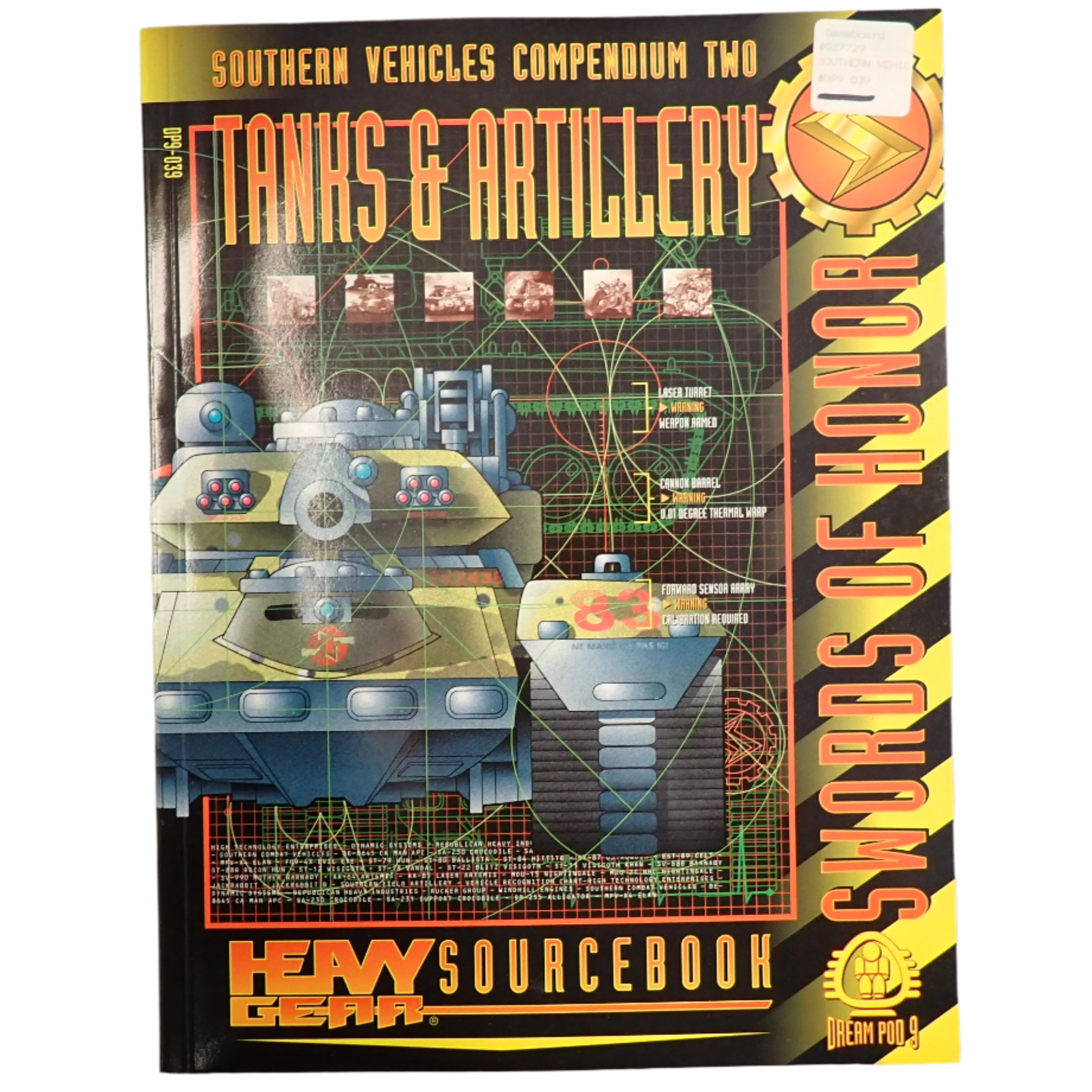 Heavy Gear Sourcebook: Sothern Vehicles Compendium Two - Trains & Artillery