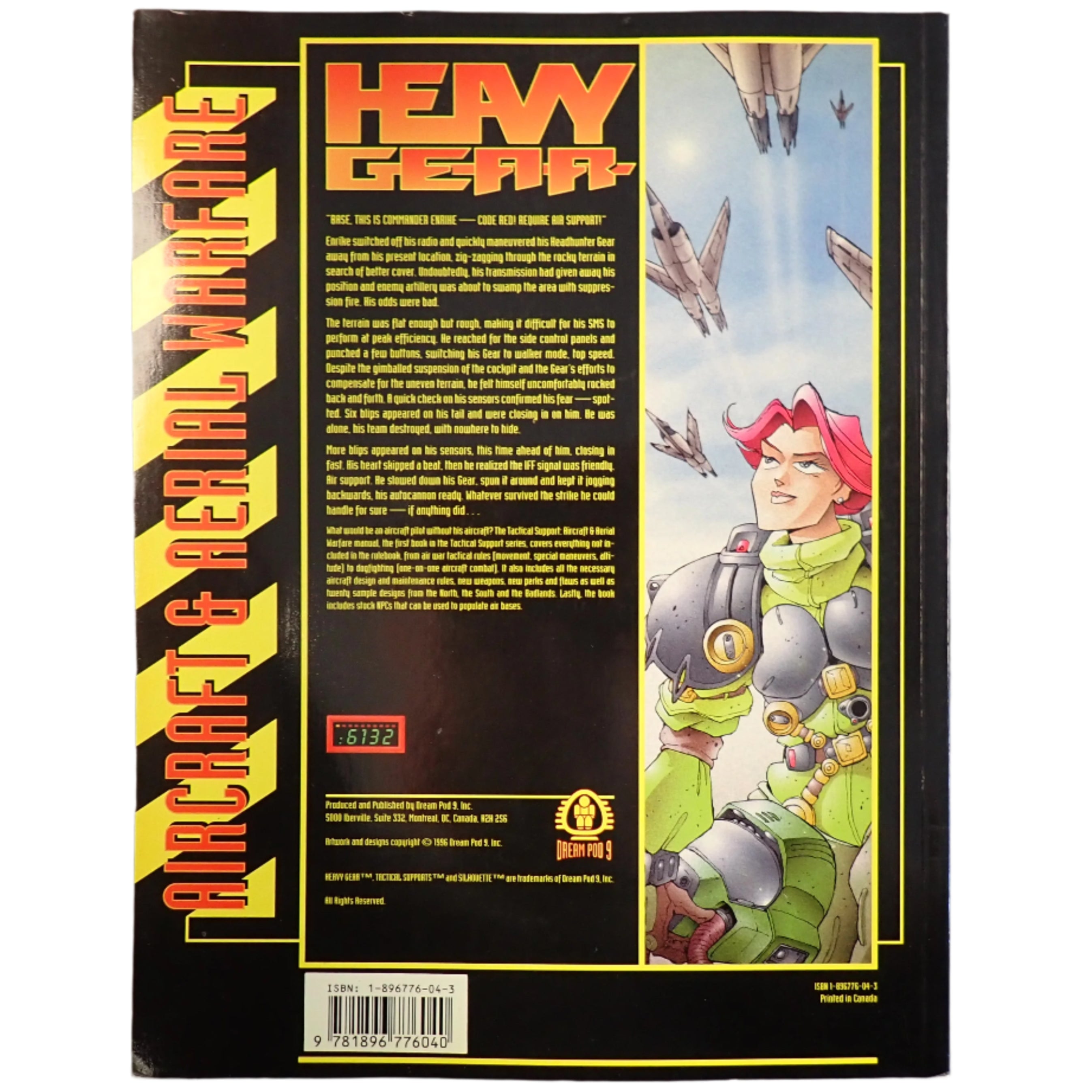 Heavy Gear: Tactical Air Support - Aircraft & Aerial Warfare