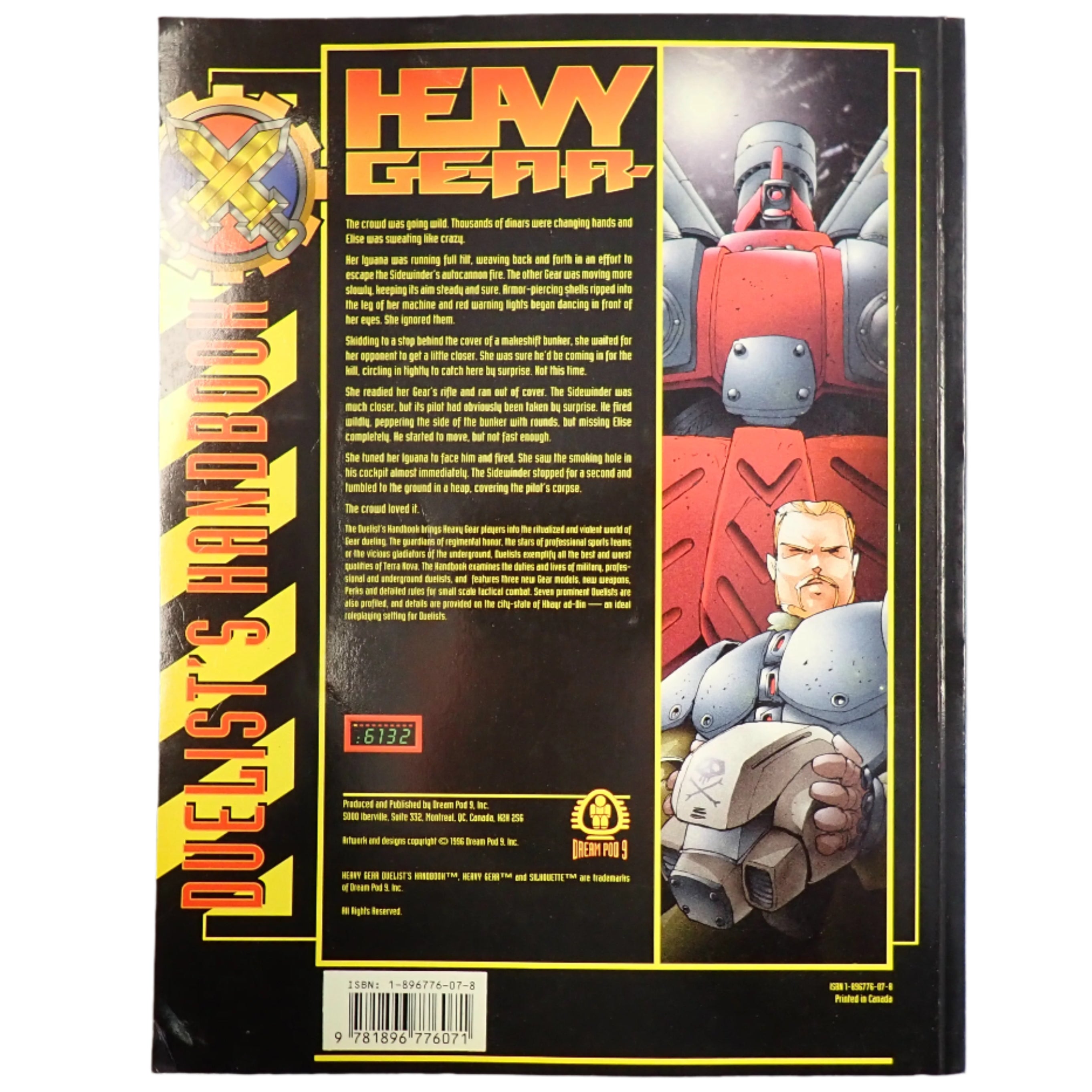 Heavy Gear: Sourcebook - Duelist's Handbook
