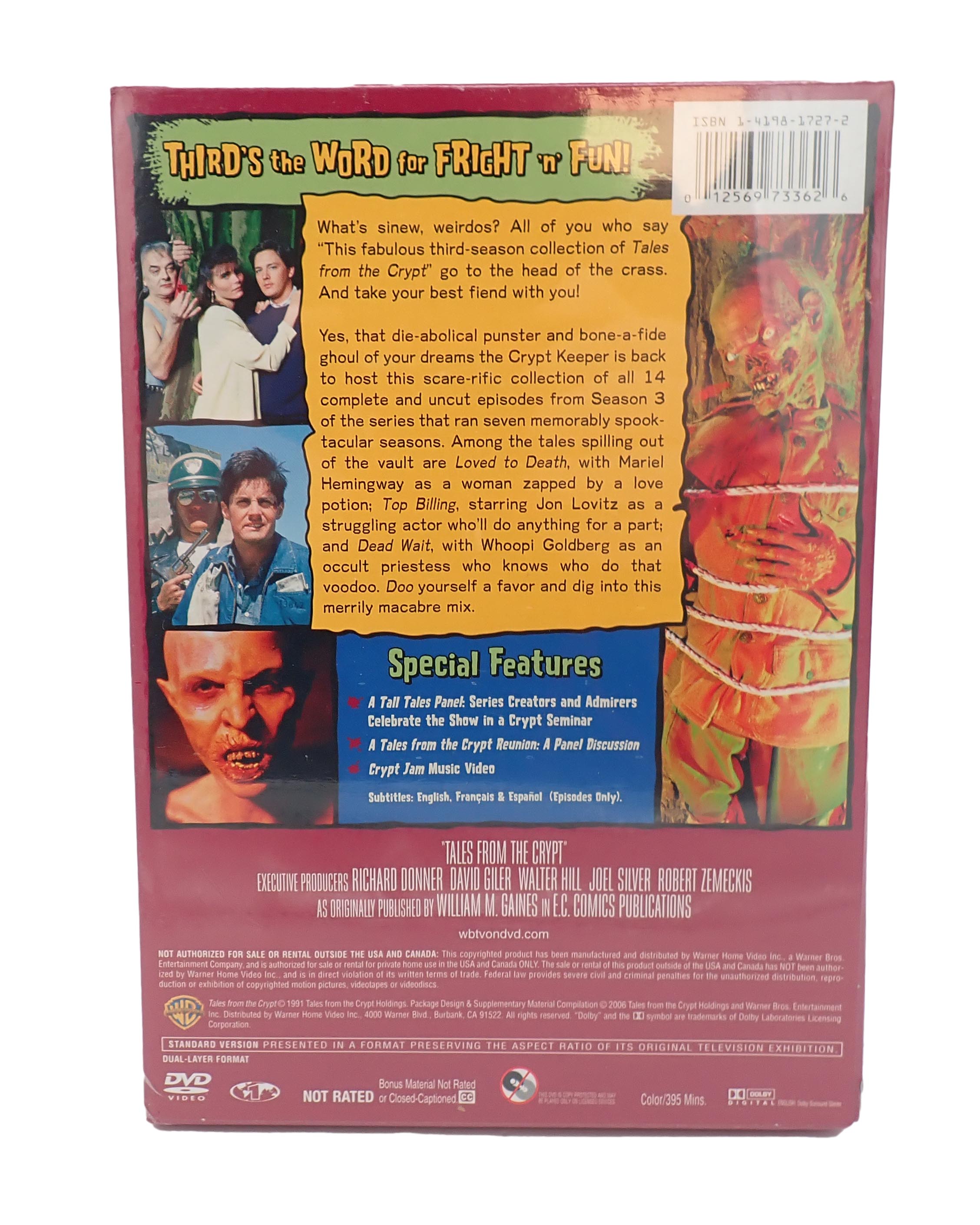 Tales from the Crypt Full Set Seasons 1-7 - DVD