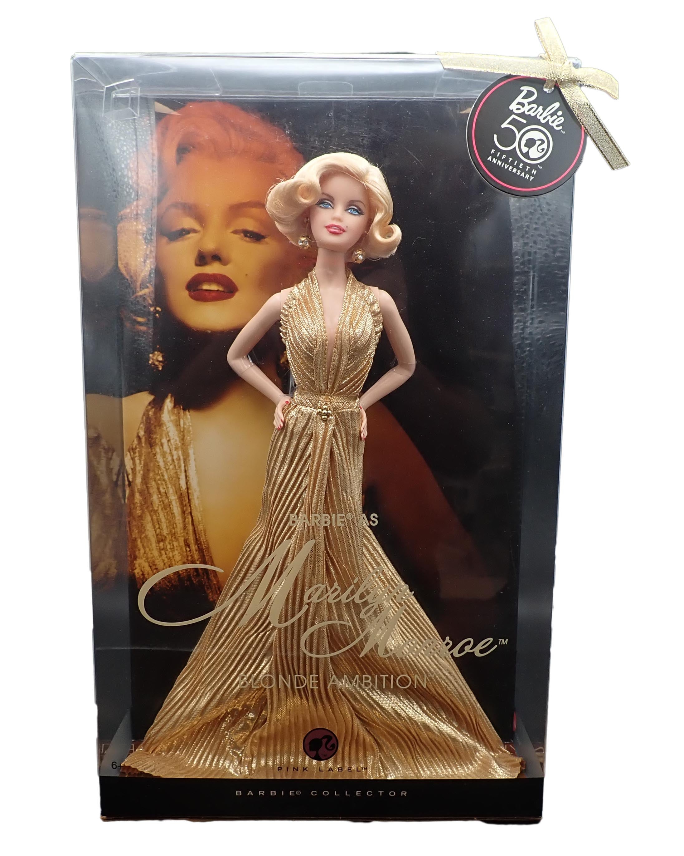 2008 Marylin Monroe "Blond Ambition" Barbie (Pre-Owned)
