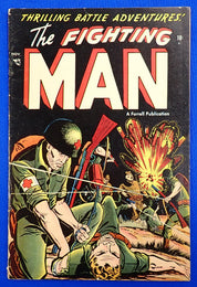 The Fighting Man #2 (1952) - FN (6.0) - Farrell Publication