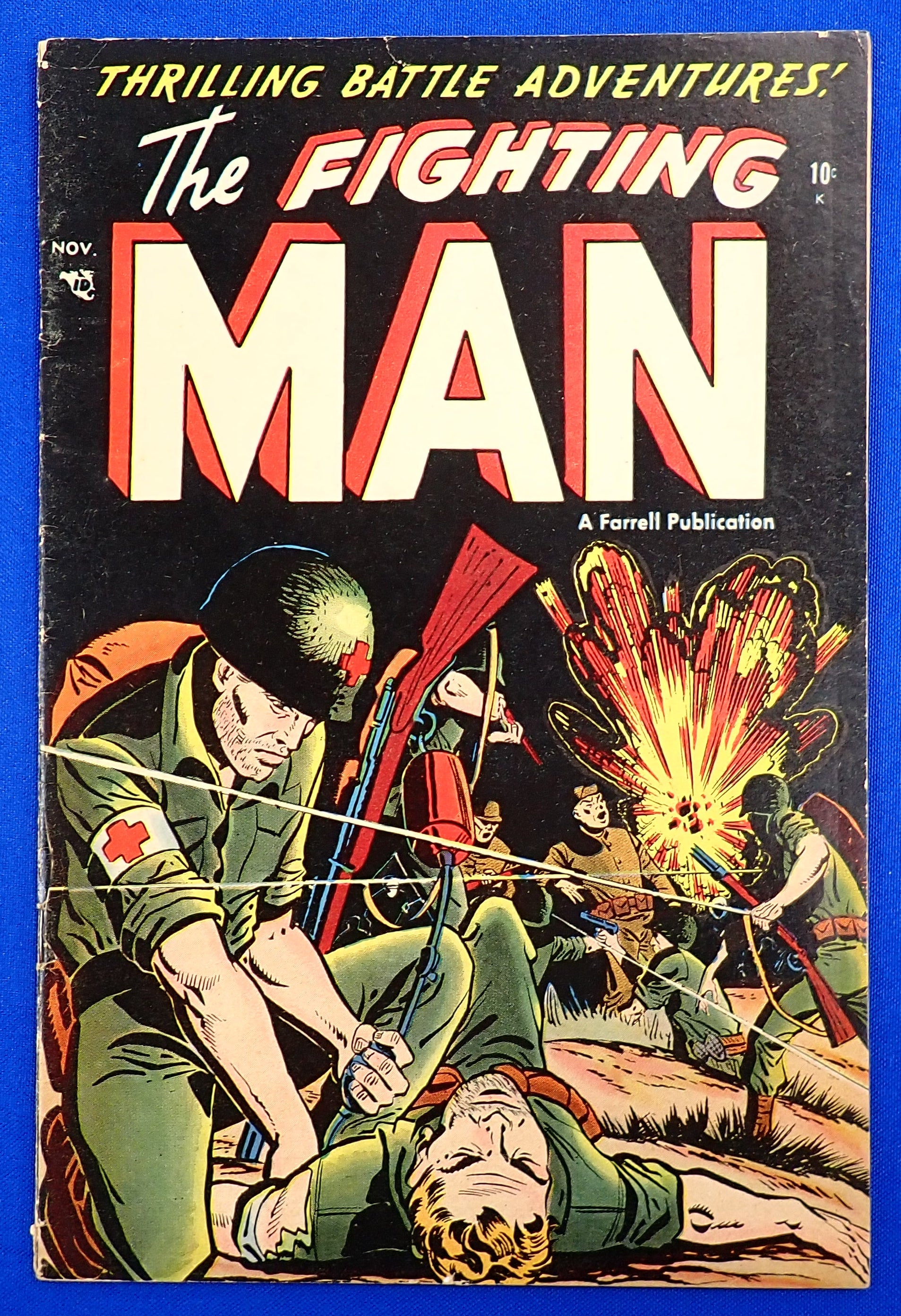 The Fighting Man #2 (1952) - FN (6.0) - Farrell Publication