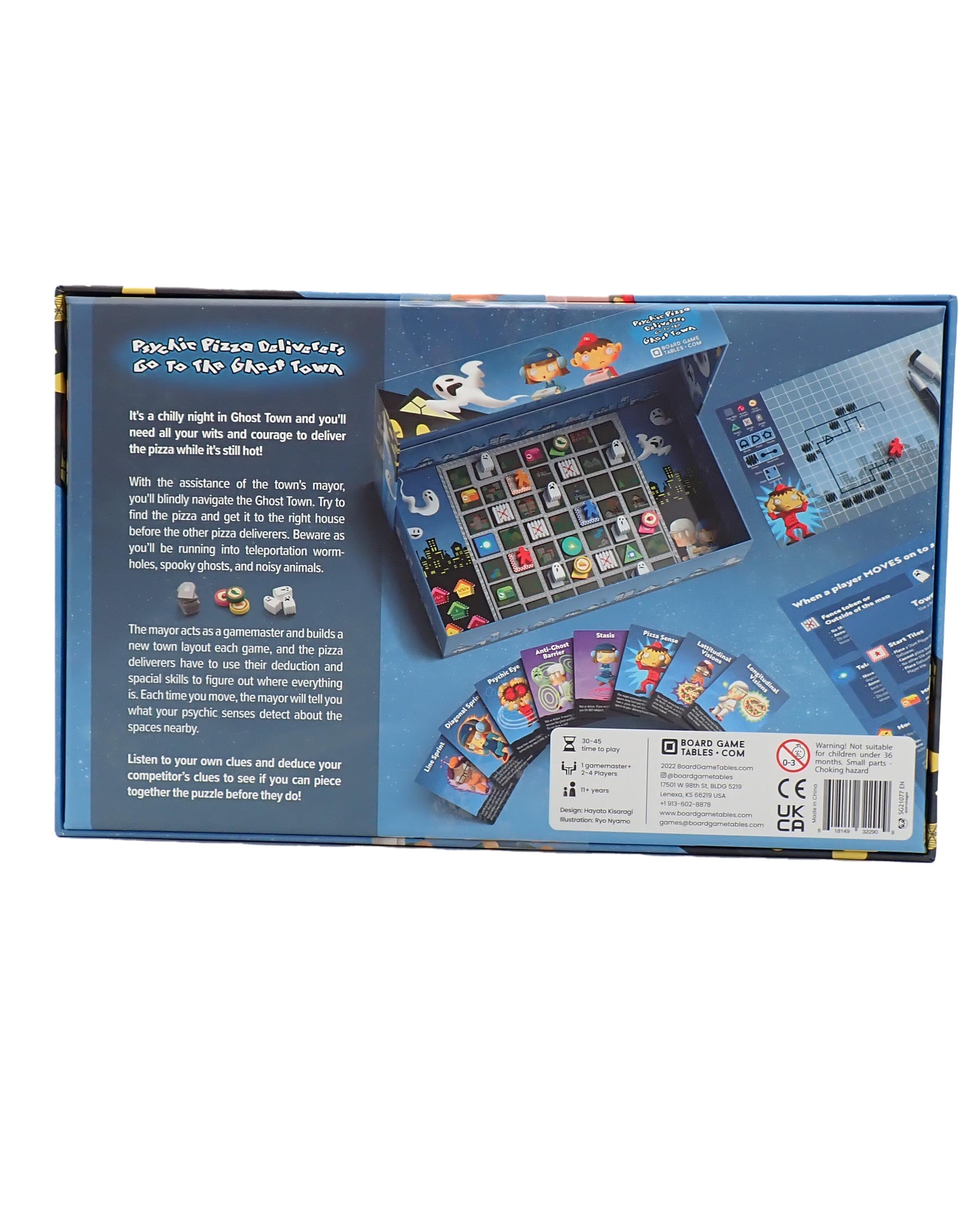 Psychic Pizza Deliverers Go to the Ghost Town [Pre-Owned Board Game]