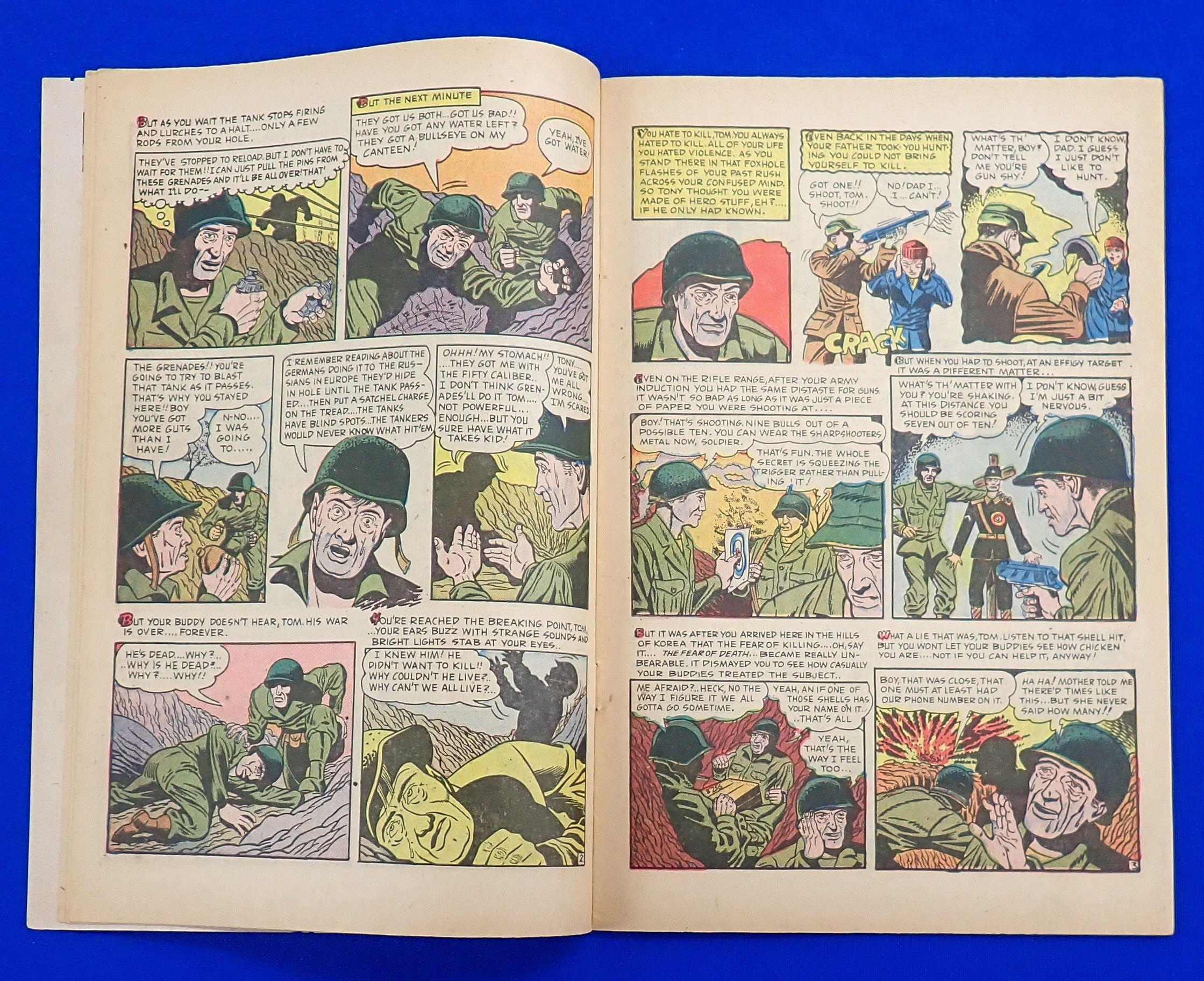 The Fighting Man #2 (1952) - FN (6.0) - Farrell Publication