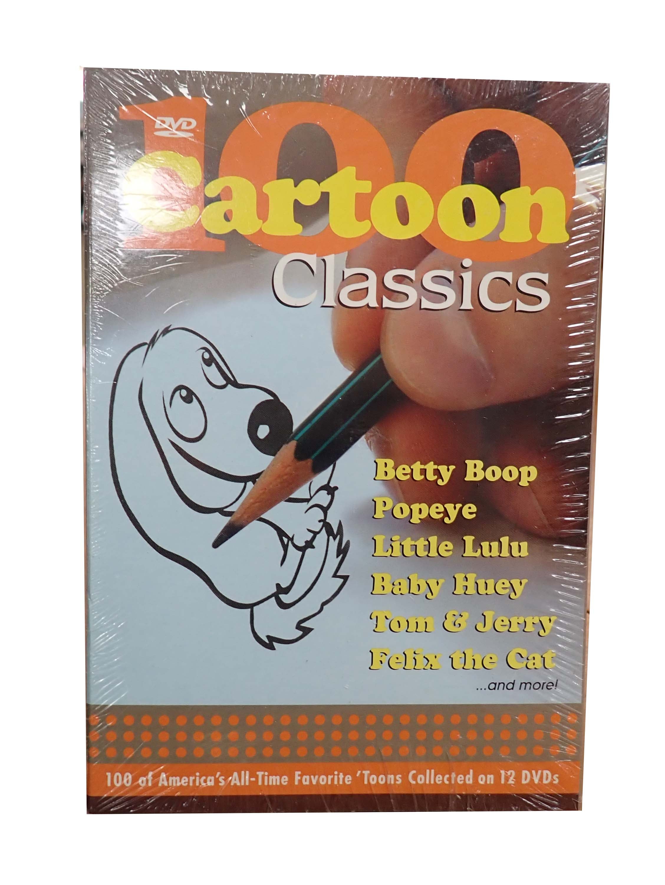 Cartoon Classics 100 Pack - [DVD] (Pre-Owned, Sealed)