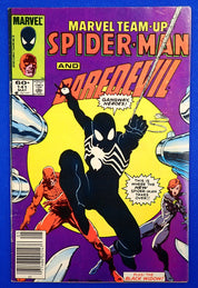 Marvel Team Up #141 (1984) - FN+ (6.5) - 2nd Black Suit