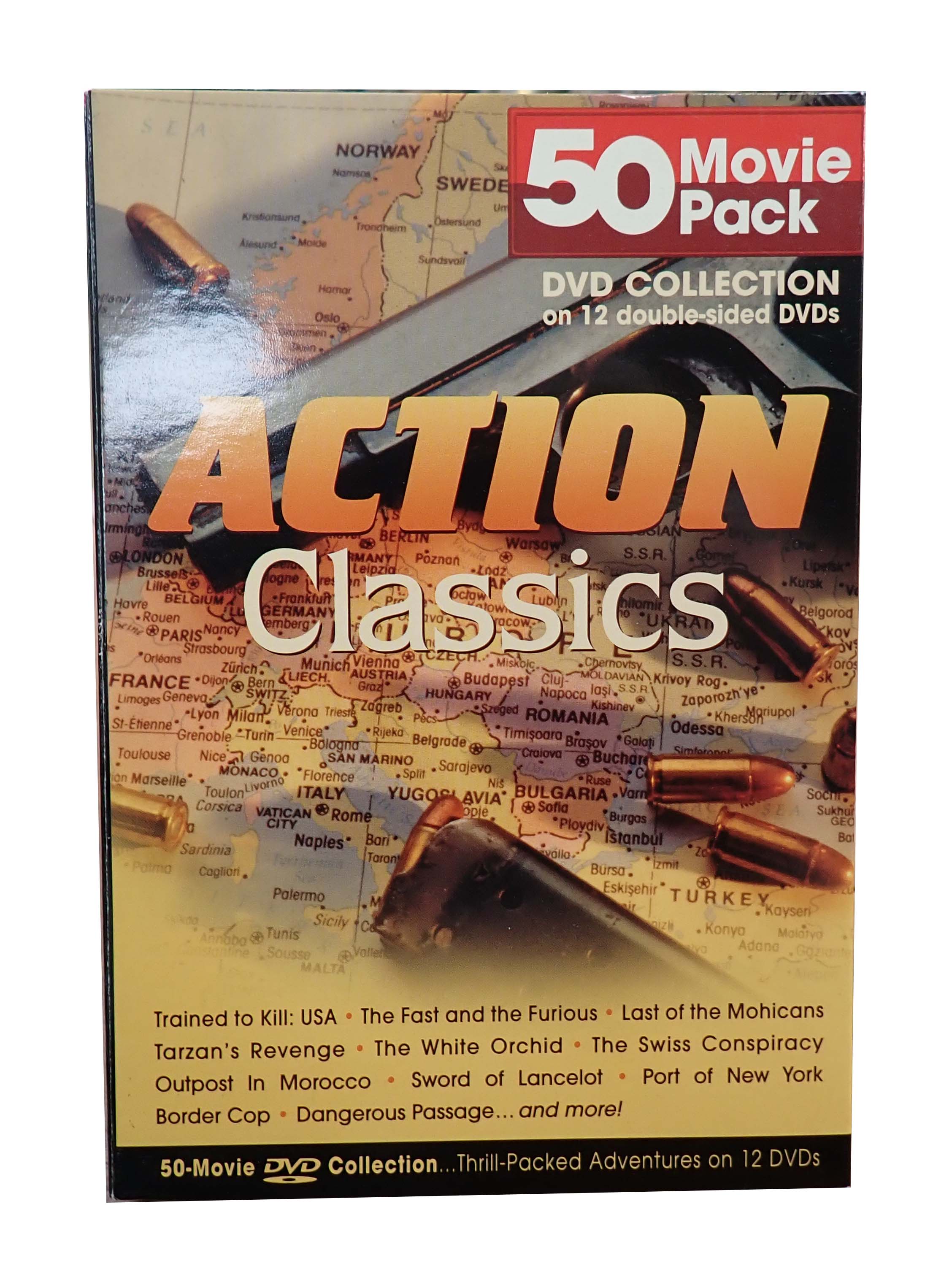 Action Classics 50 Movie Pack - [DVD] (Pre-Owned)