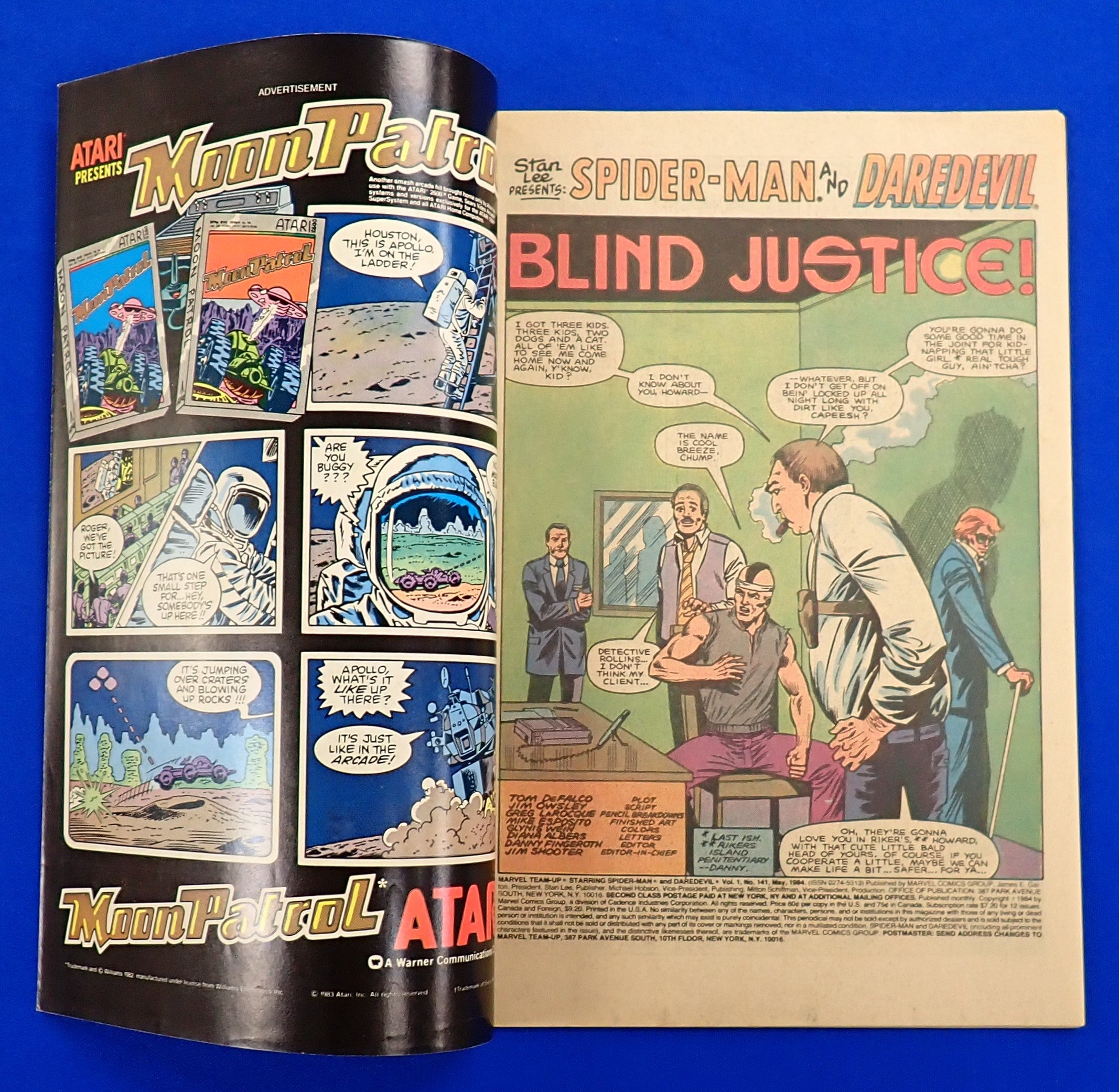 Marvel Team Up #141 (1984) - FN+ (6.5) - 2nd Black Suit