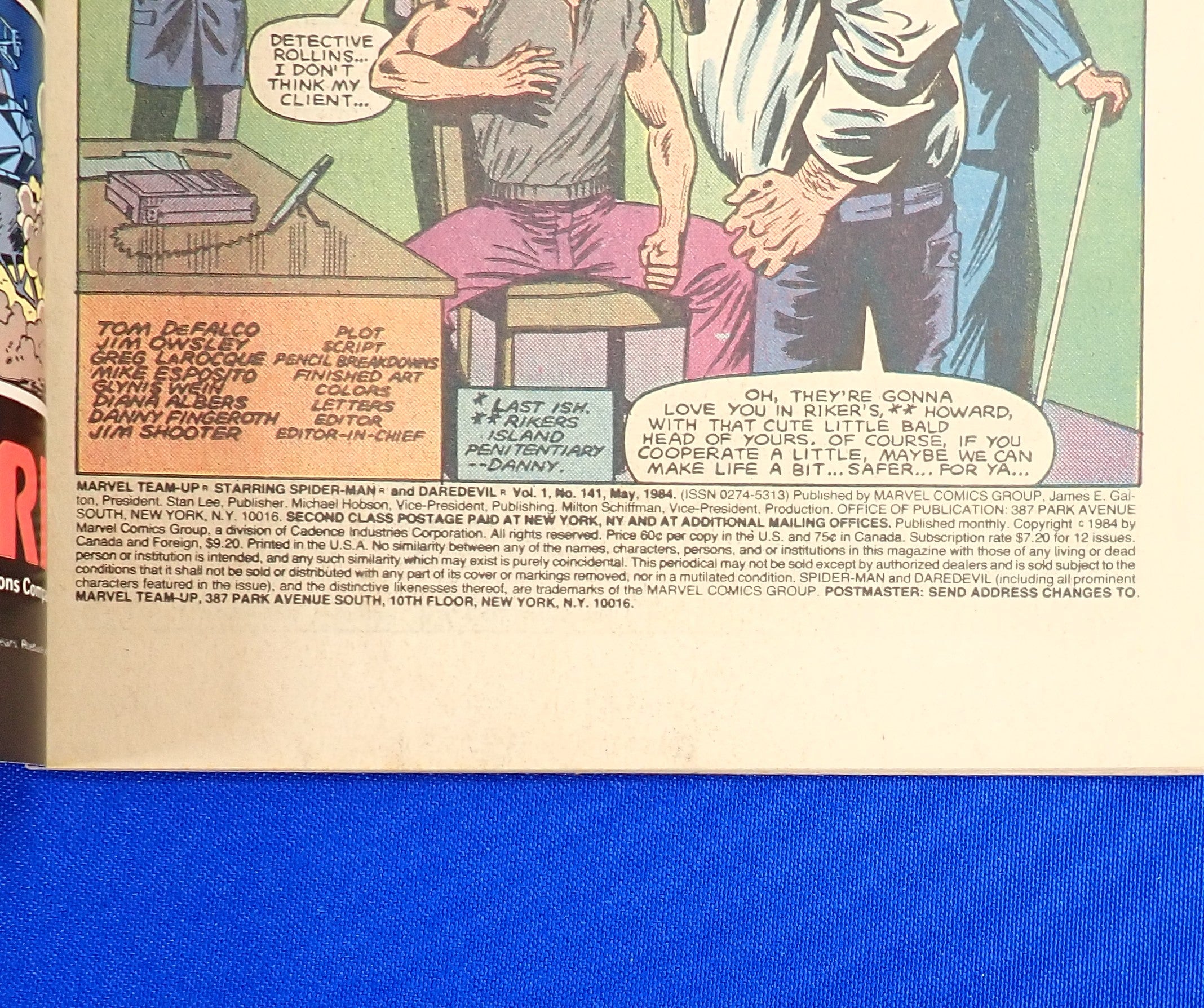 Marvel Team Up #141 (1984) - FN+ (6.5) - 2nd Black Suit