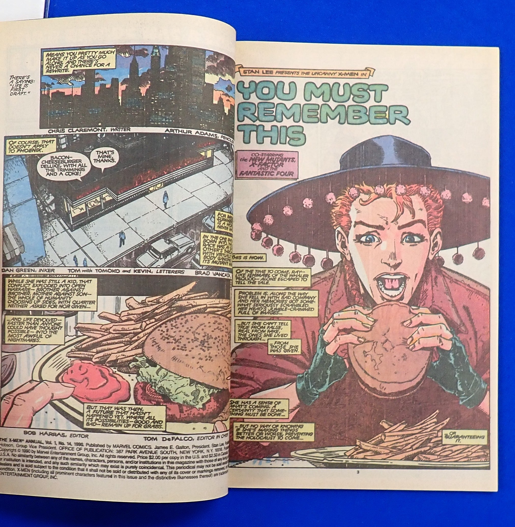 X-Men Annual #14 (1990) - FN+ (6.5) - 1st Gambit