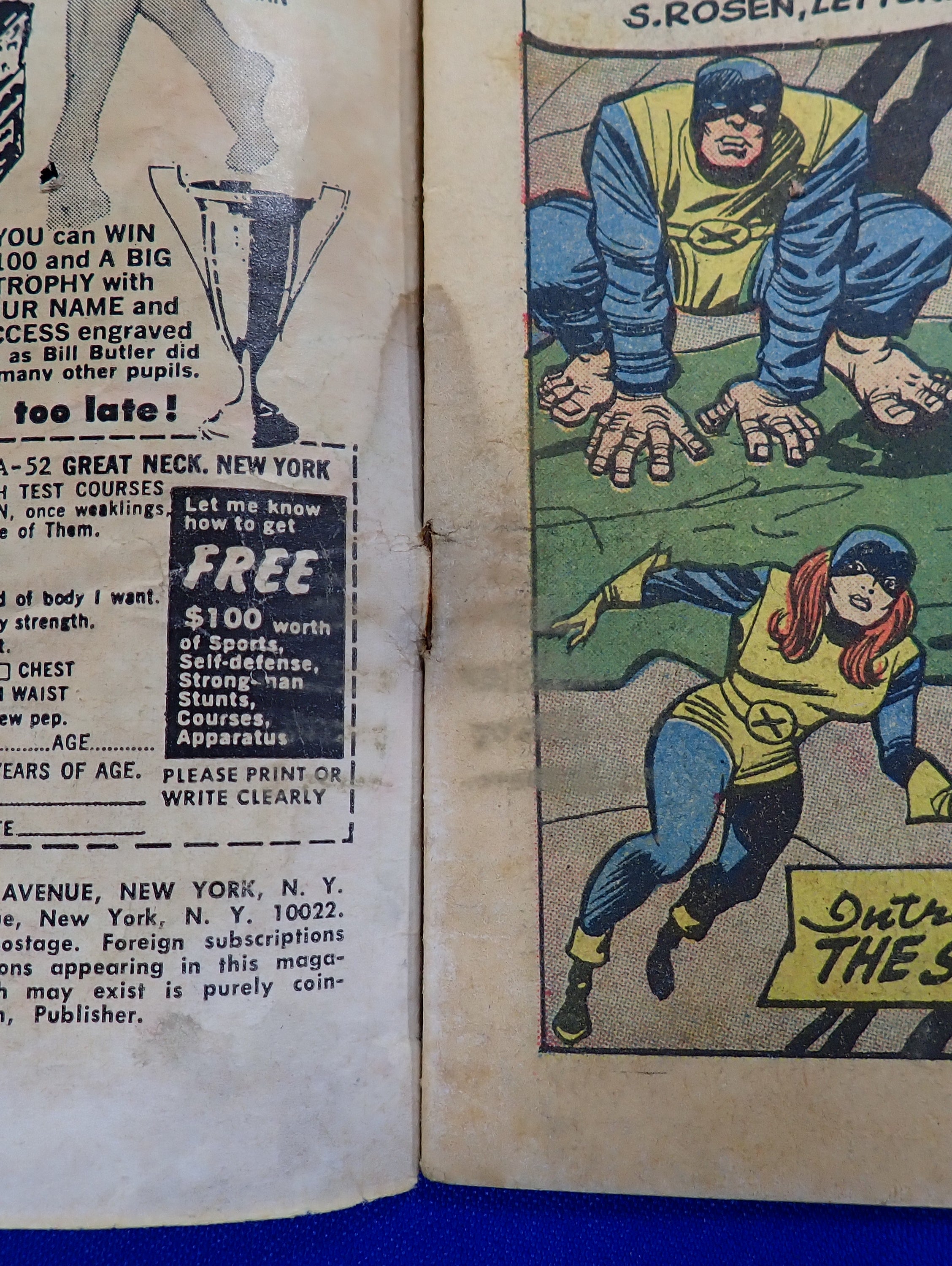 X-Men #10 (1965) - GD/VG (3.0) - 1st Ka-Zar