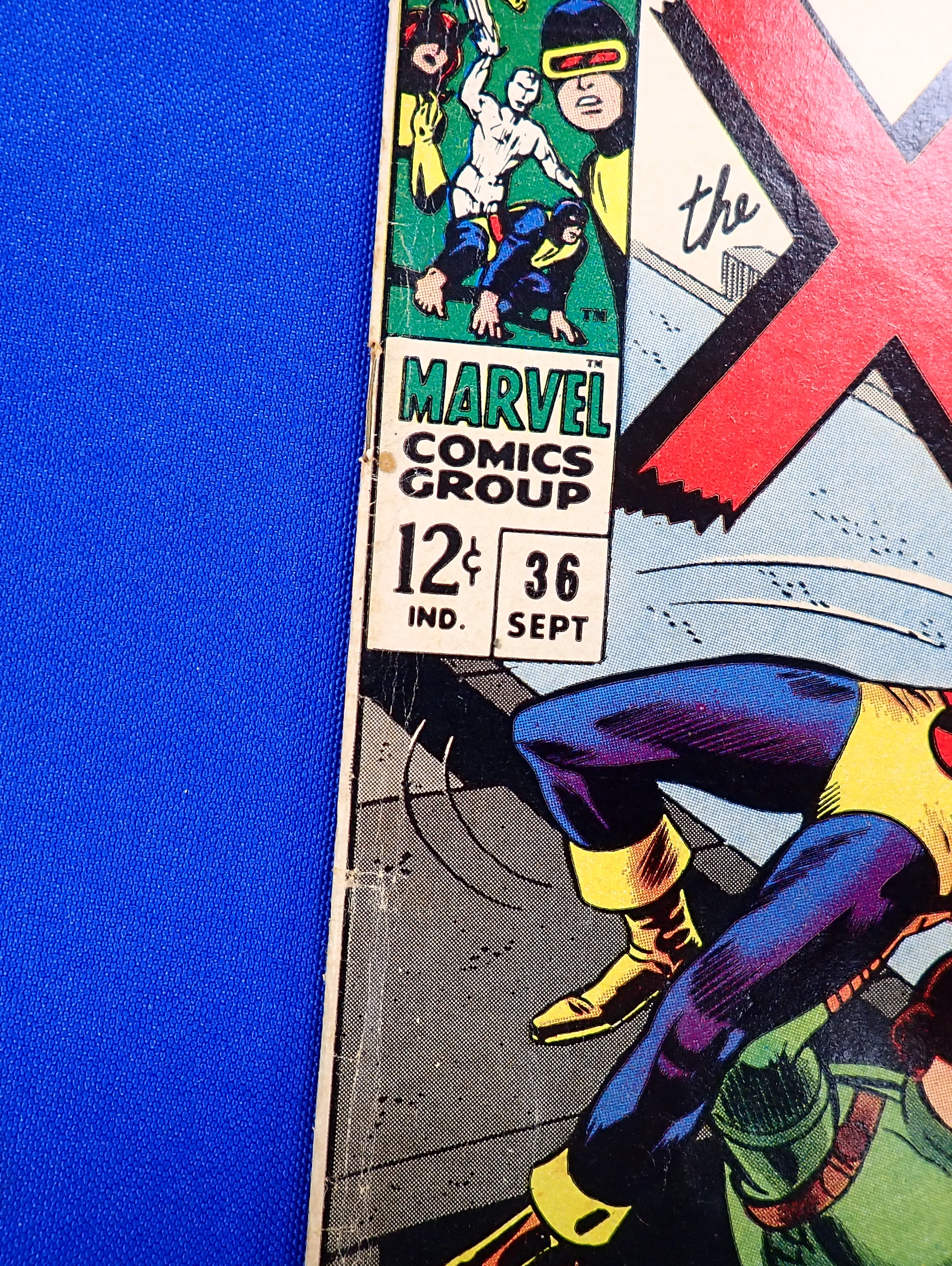 X-Men #36 (1967) - FN (6.0) - 1st Mekano