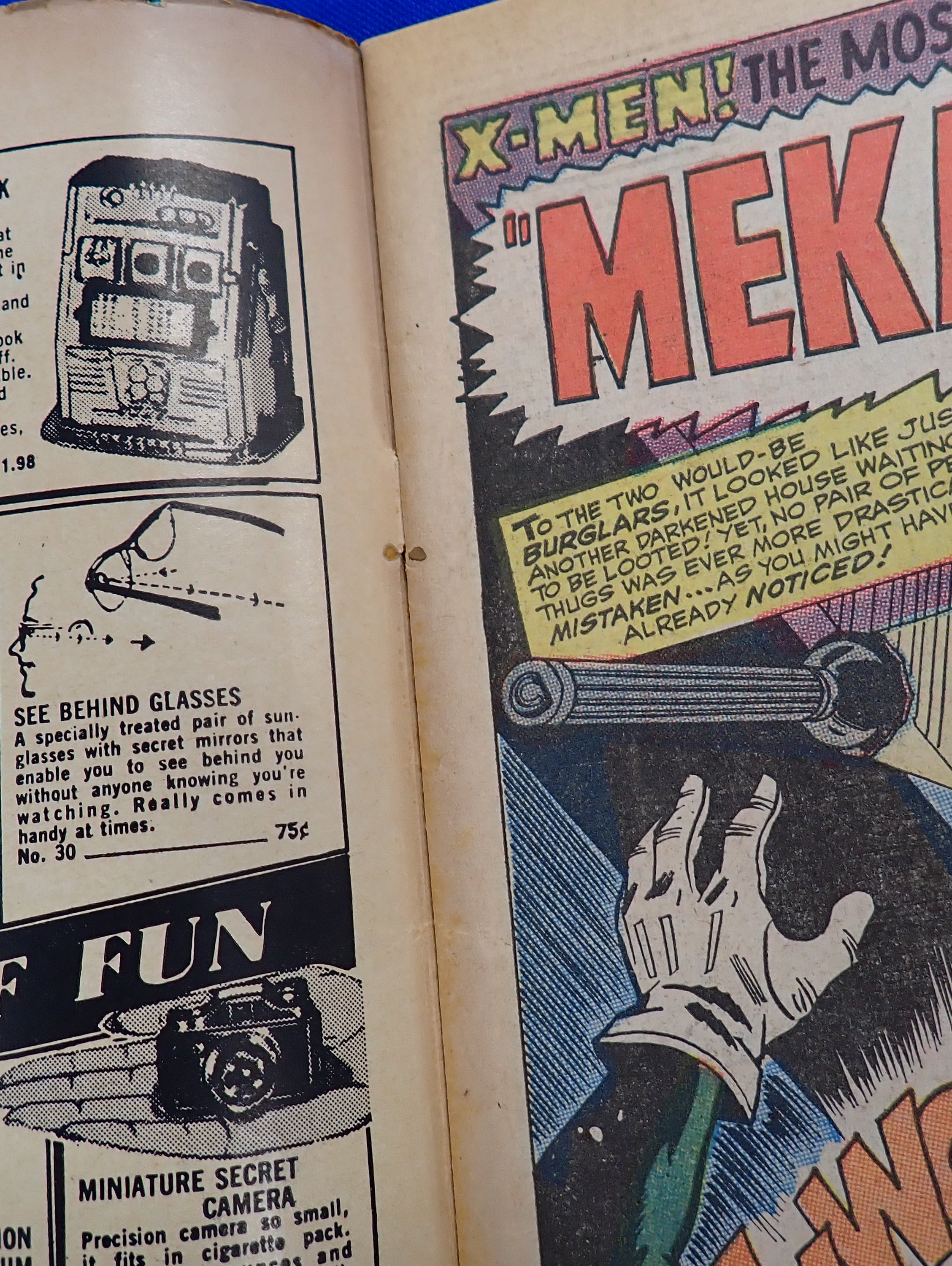 X-Men #36 (1967) - FN (6.0) - 1st Mekano