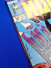 Incredible Hulk #340 (1987) - VG (4.0) - Iconic McFarlane Cover, Lower Grade
