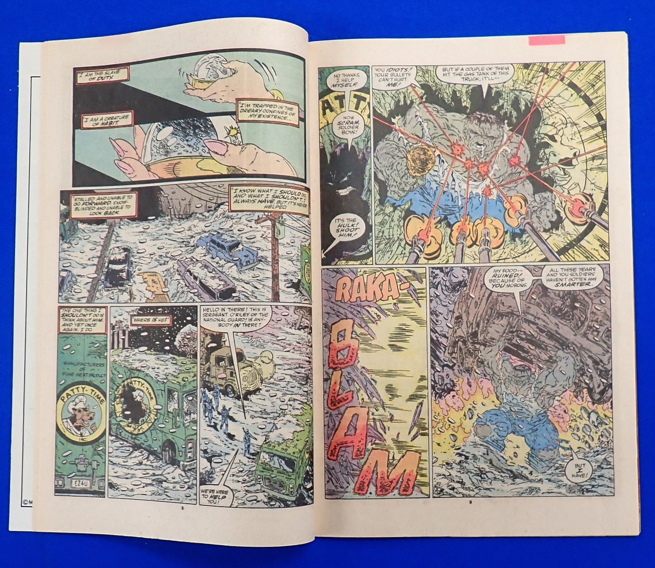 Incredible Hulk #340 (1987) - VG (4.0) - Iconic McFarlane Cover, Lower Grade