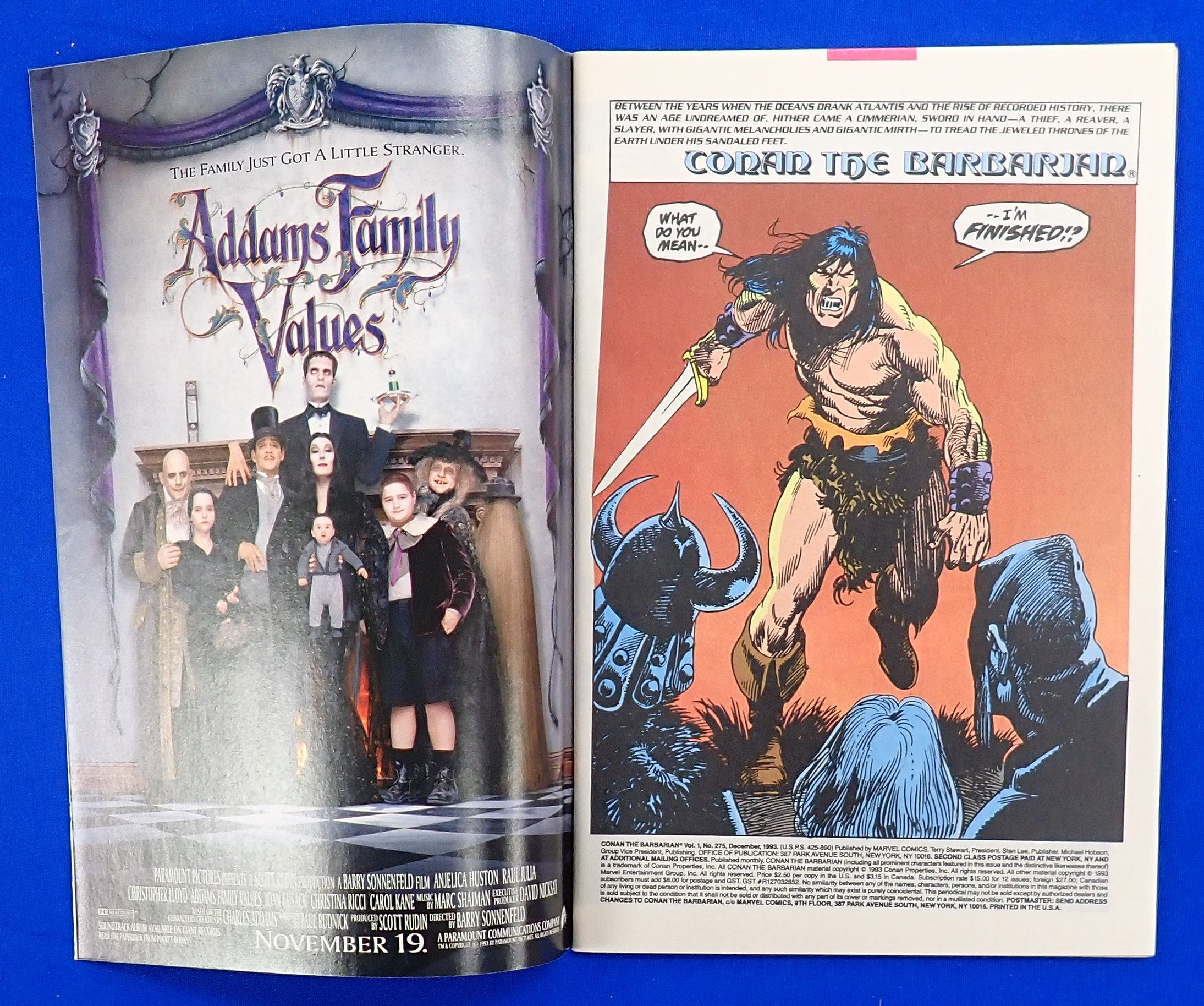 Conan the Barbarian (1993) - VF/NM (9.0) - Final Issue