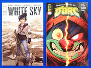 White Sky #1 & D'Orc #1 (2026) - NM+ (9.2+) - 2nd Printings Set