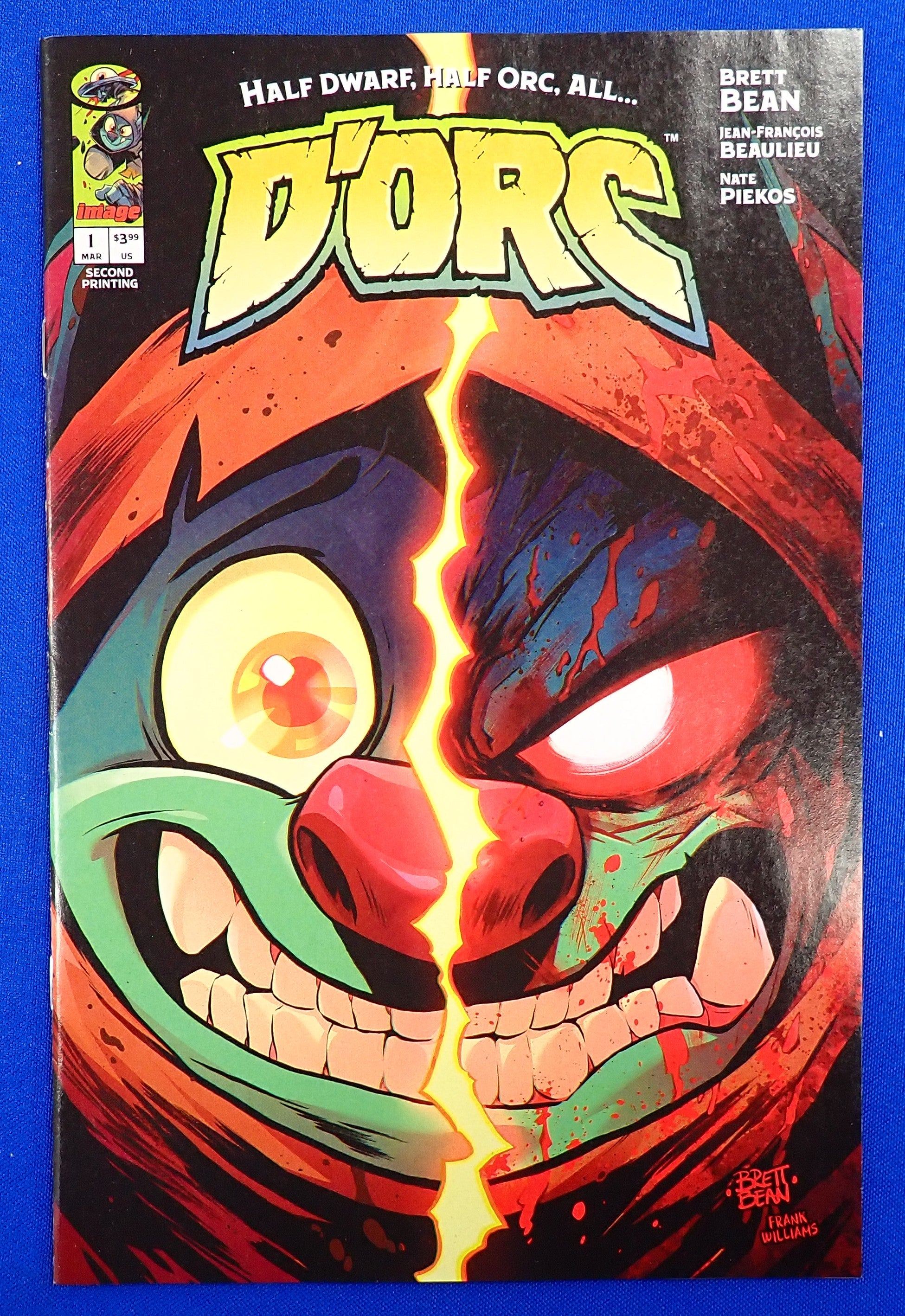 White Sky #1 & D'Orc #1 (2026) - NM+ (9.2+) - 2nd Printings Set