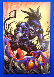 Death of Venomverse #2 (2023) - NM+ (9.2+) - Kirkham "Virgin" Variant 29 of 666