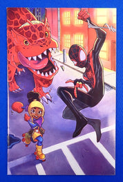 Miles Morales & Moon Girl #1 (2022) - NM+ (9.2+) - Zullo Variant Set Trade & "Virgin"