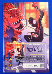 Miles Morales & Moon Girl #1 (2022) - NM+ (9.2+) - Zullo Variant Set Trade & "Virgin"