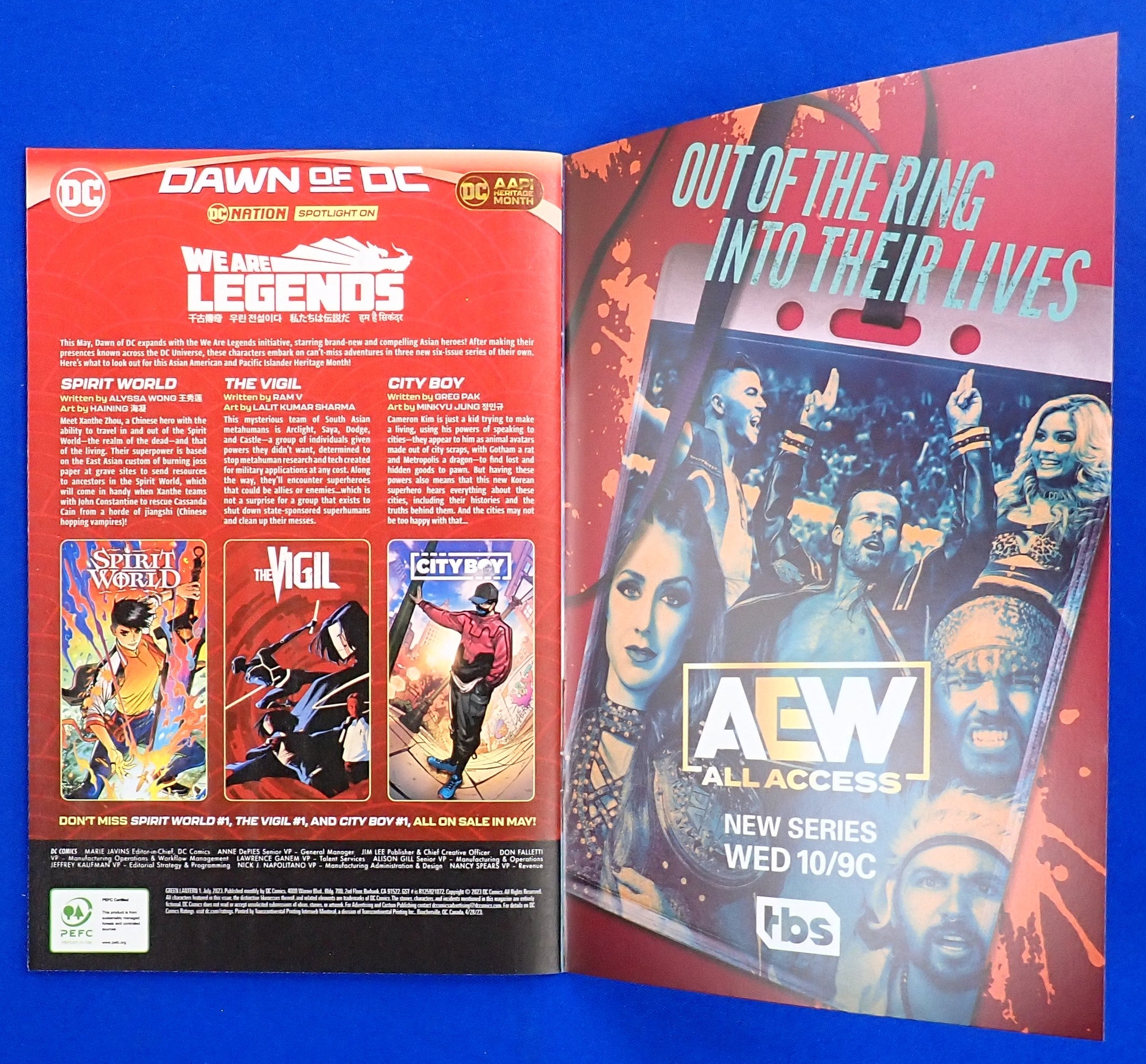 DC Logo Foil Cover Set (2023) - Var. Conditions