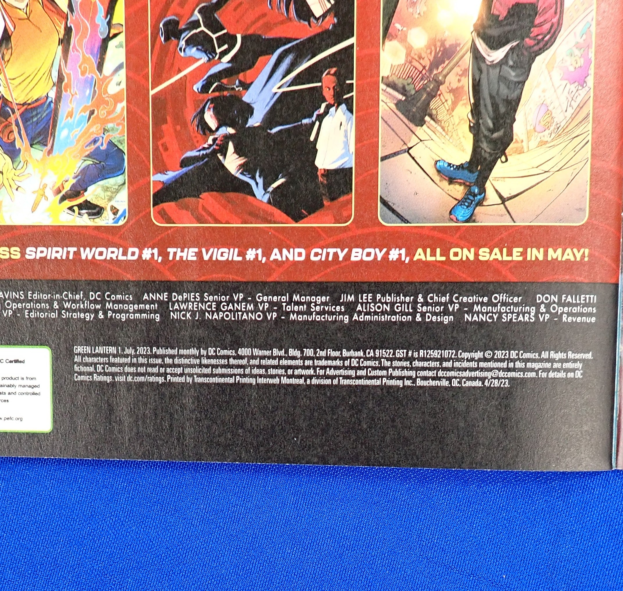 DC Logo Foil Cover Set (2023) - Var. Conditions