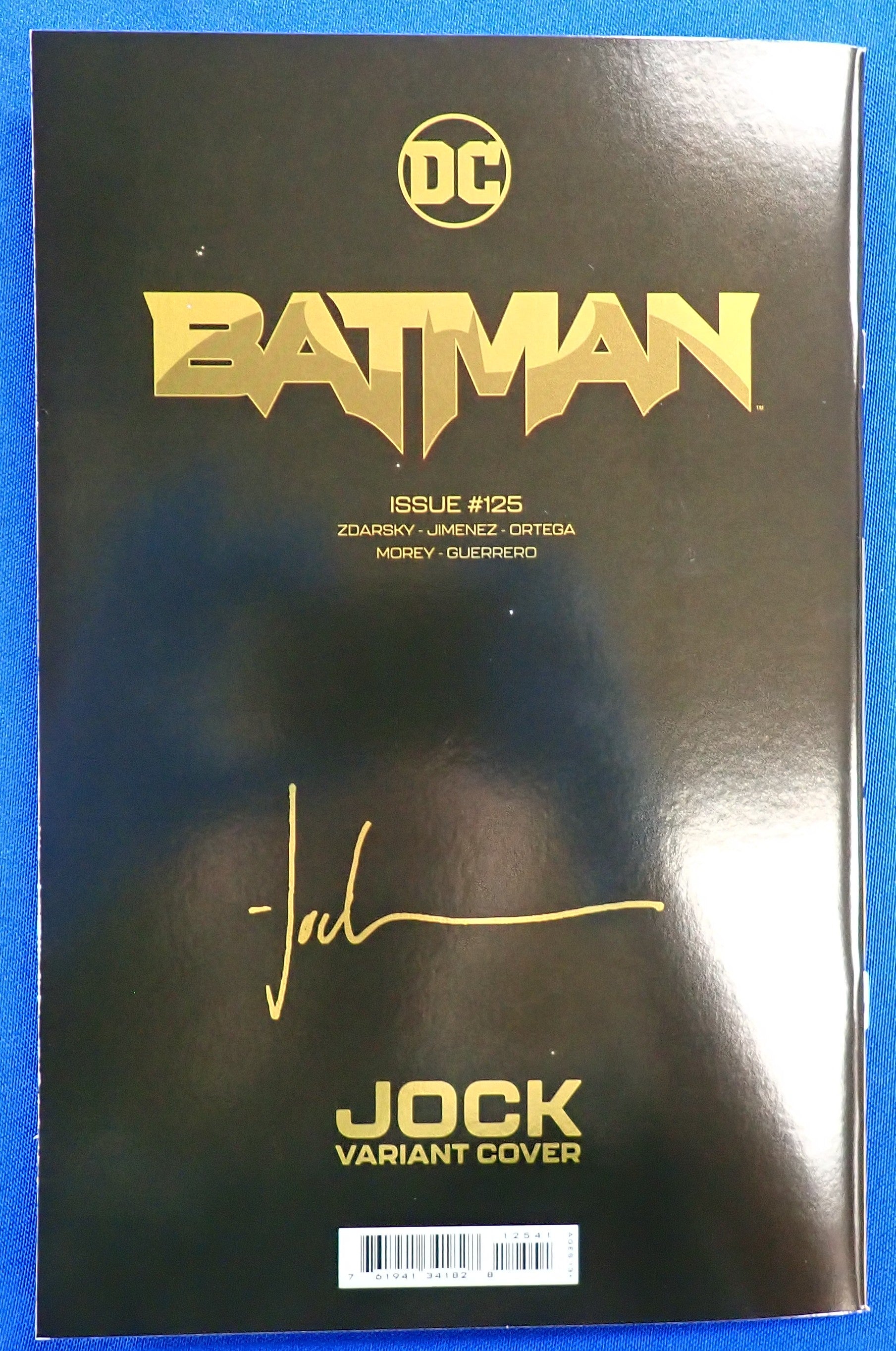 Batman #125 (2022) - VF/NM (9.0) - Jock 1:50 Foil Variant