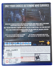 Until Dawn - PS4