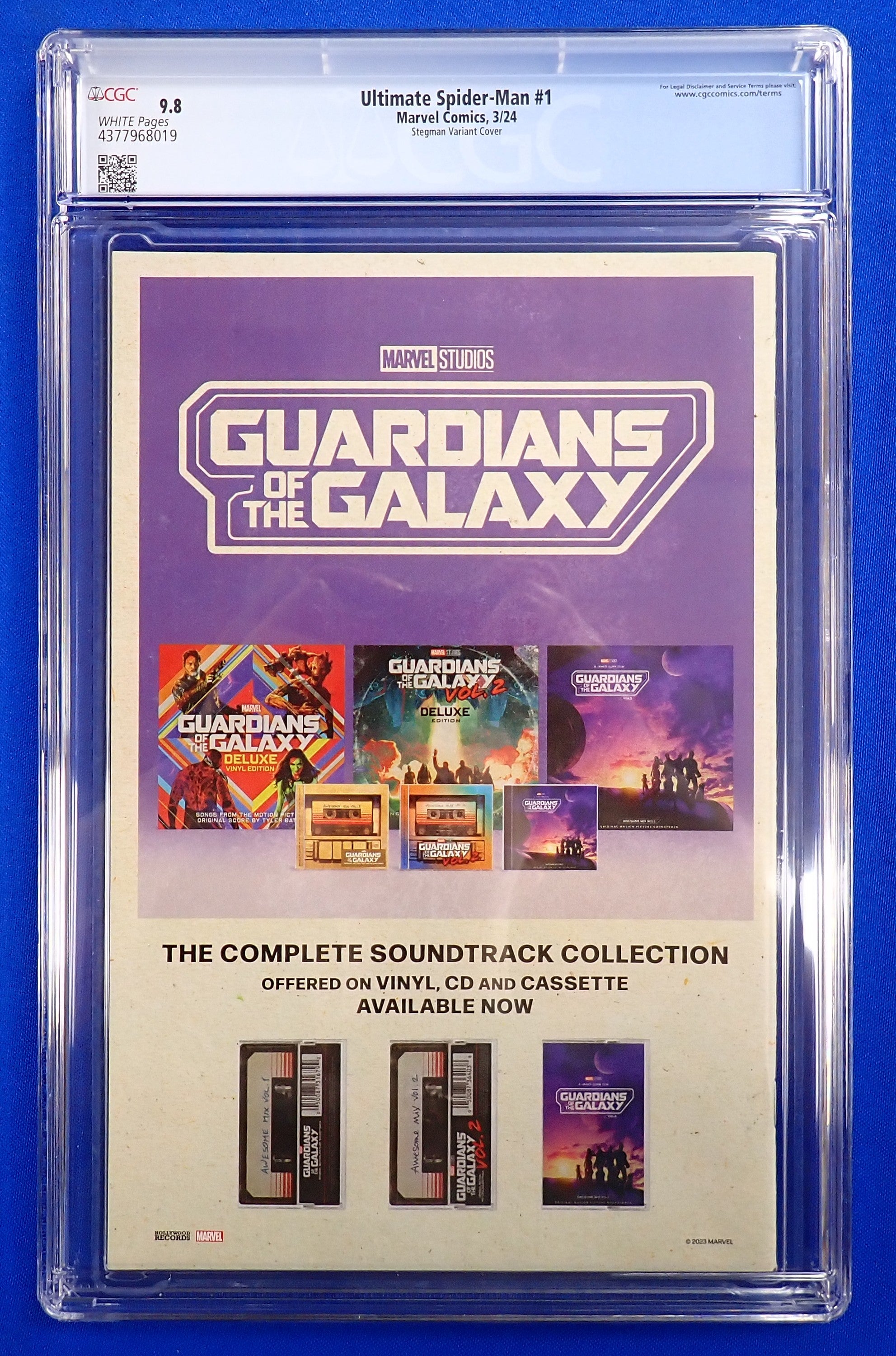 Ultimate Spider-Man #1 (2024) - CGC 9.8 - Stegman Variant Cover
