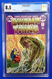 Swamp Thing #1 (1972) - CGC 8.5 - Origin of Swamp Thing