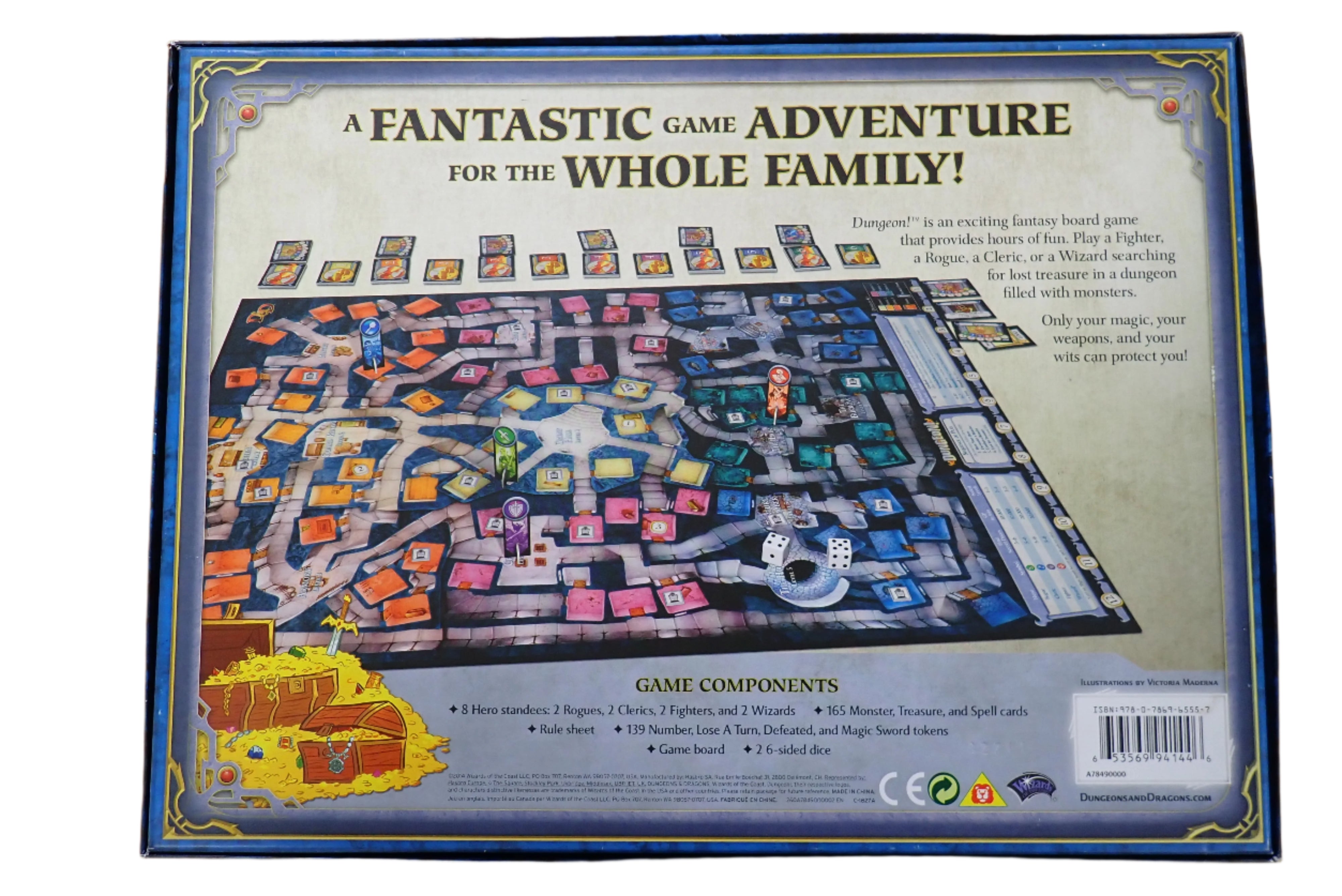 Dungeon! Fantasy Board Game (USED)