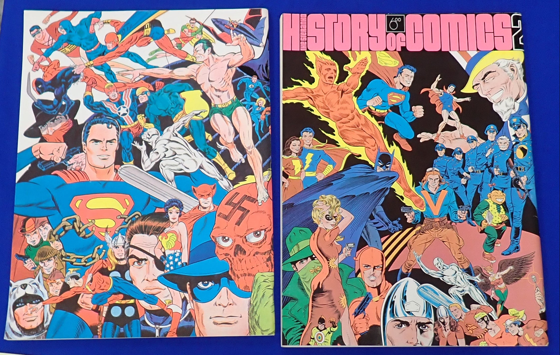 The Steranko History of Comics Vol. 1 and 2 Softcover SET (Pre-Owned)