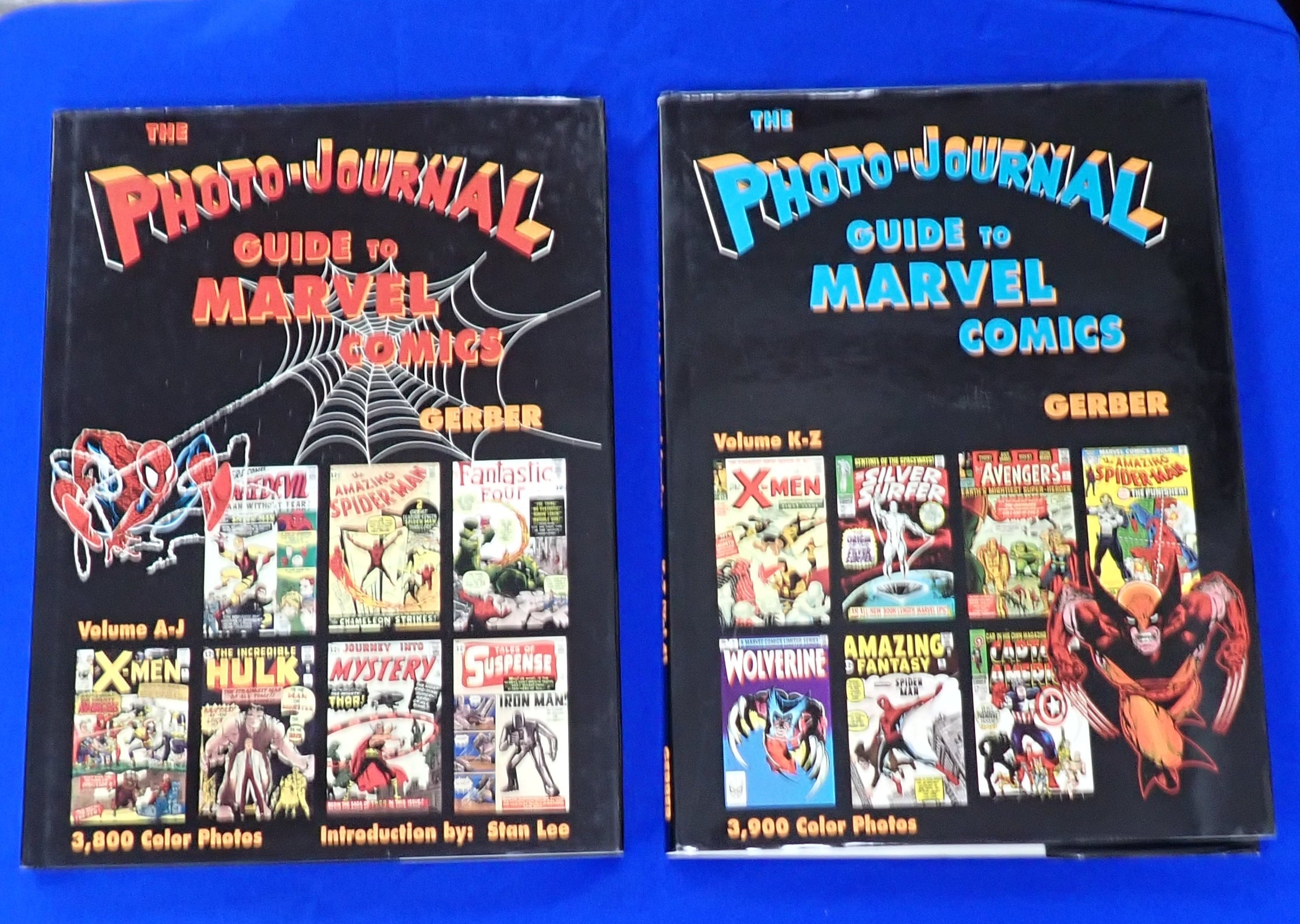 The Photo-Journal Guide to Marvel Comics SET Vol. A-J and K-Z Hardcover (Pre-Owned)