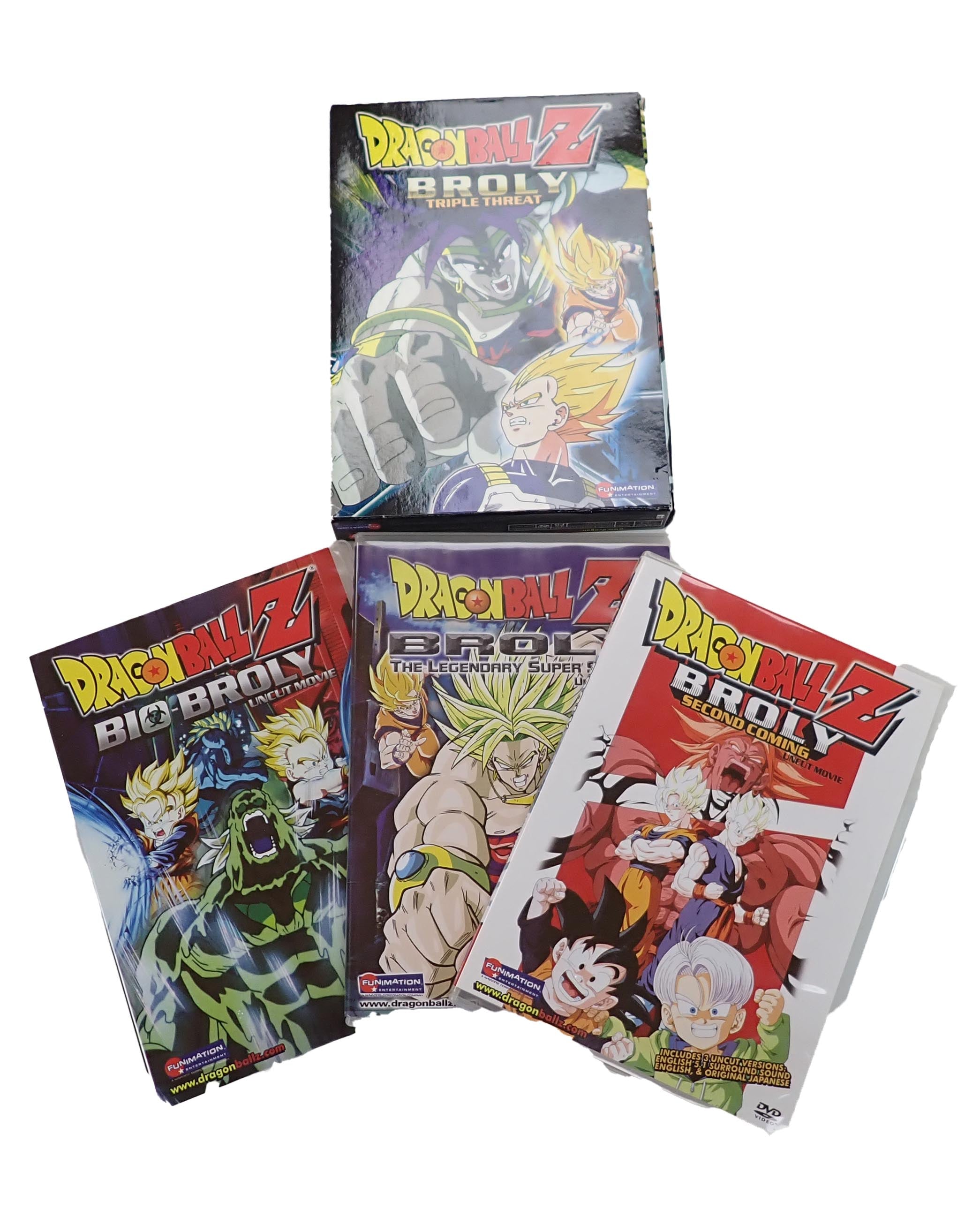 Dragon Ball Z Broly Triple Threat - DVD Box Set (Pre-Owned)