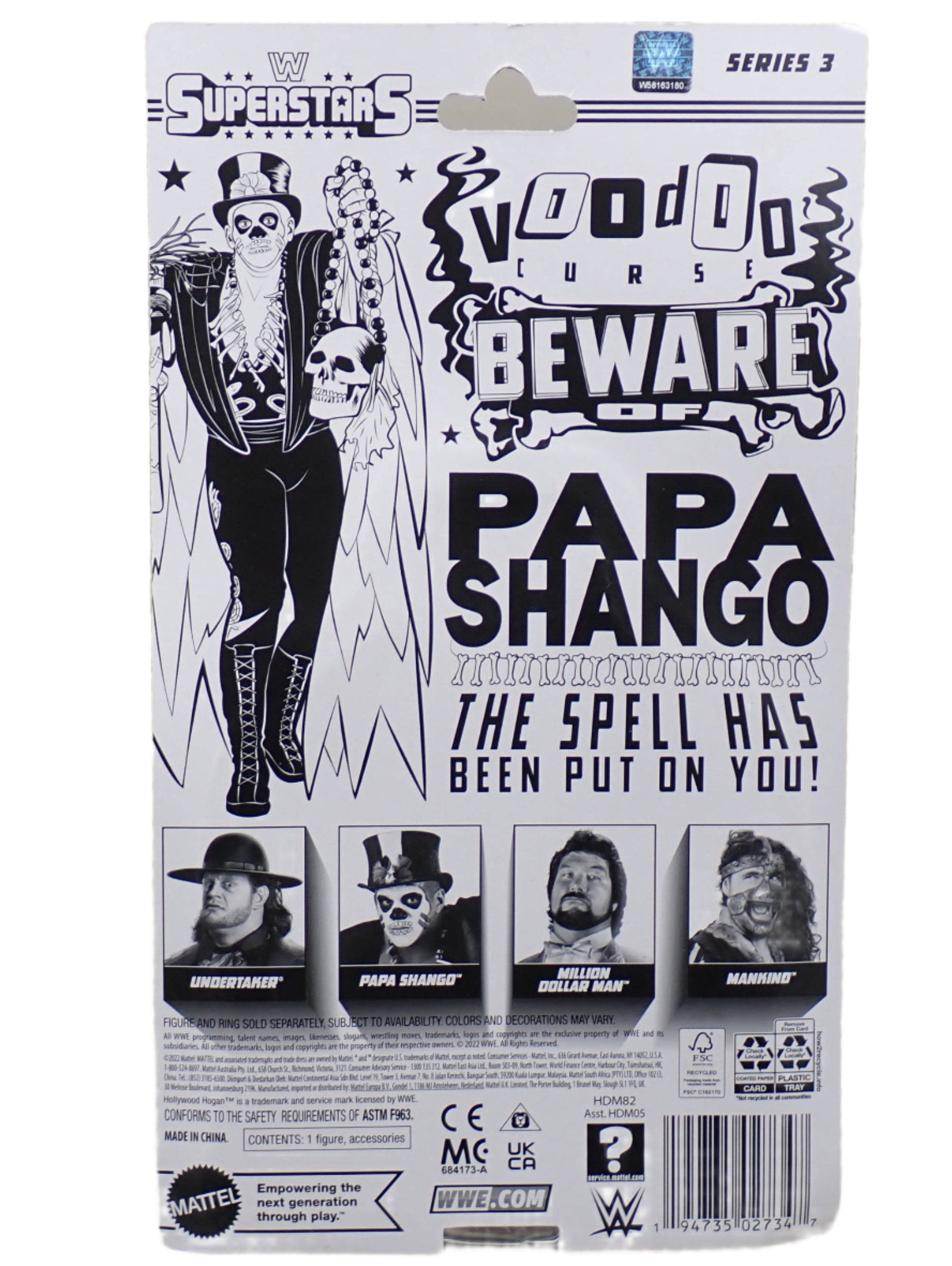 Papa Shango - WW Superstars Figure