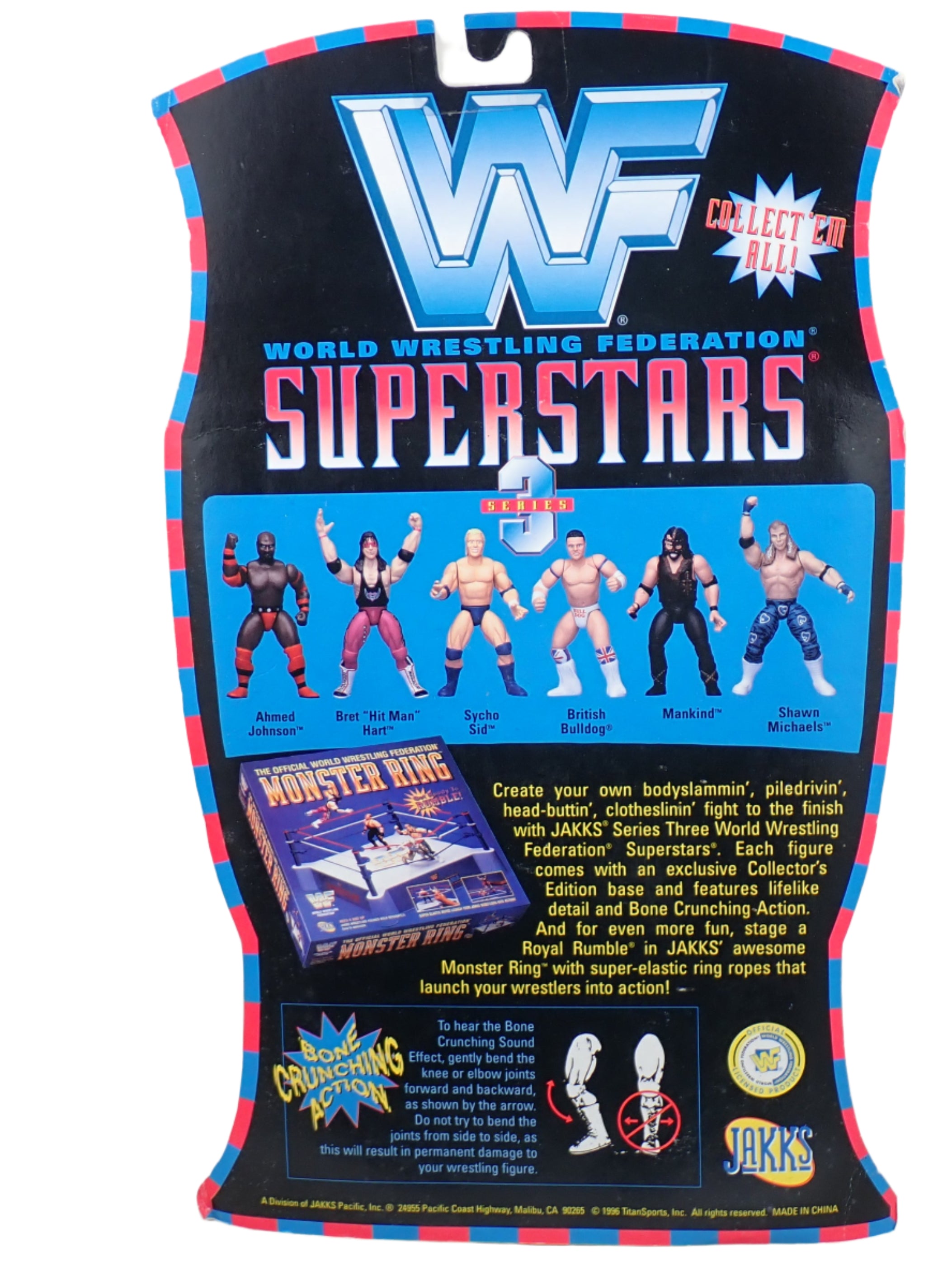 Ahmed Johnson - WWF Superstars Figure