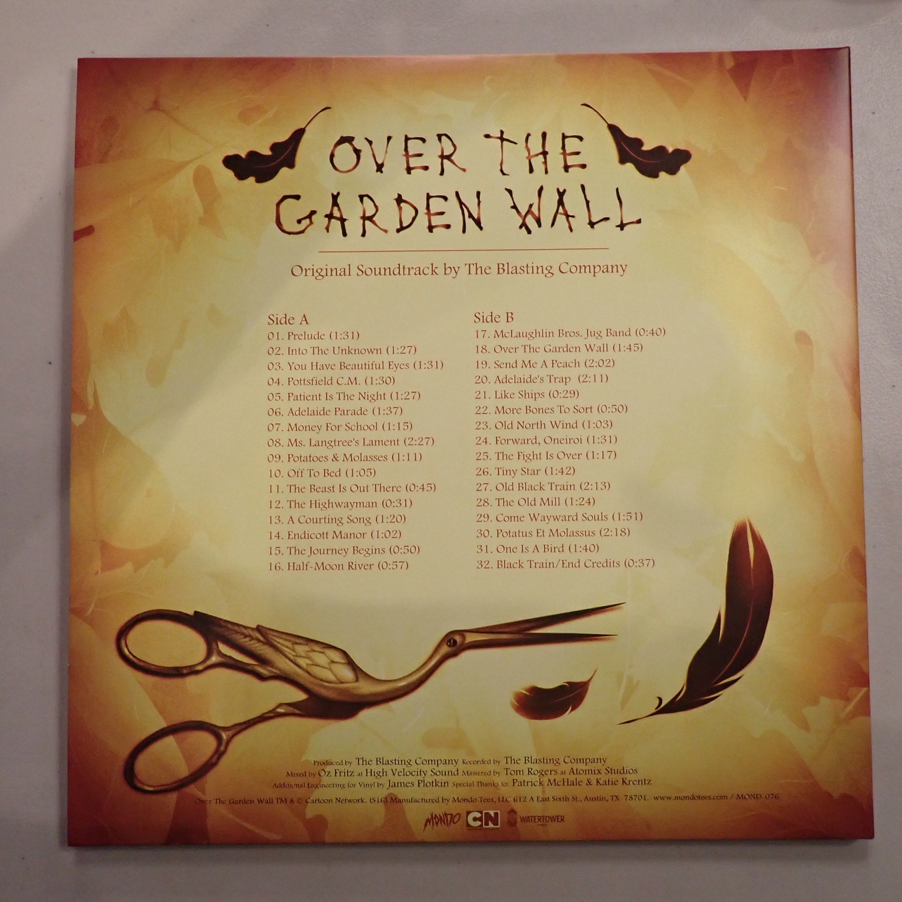 The Blasting Company - Over The Garden Wall
